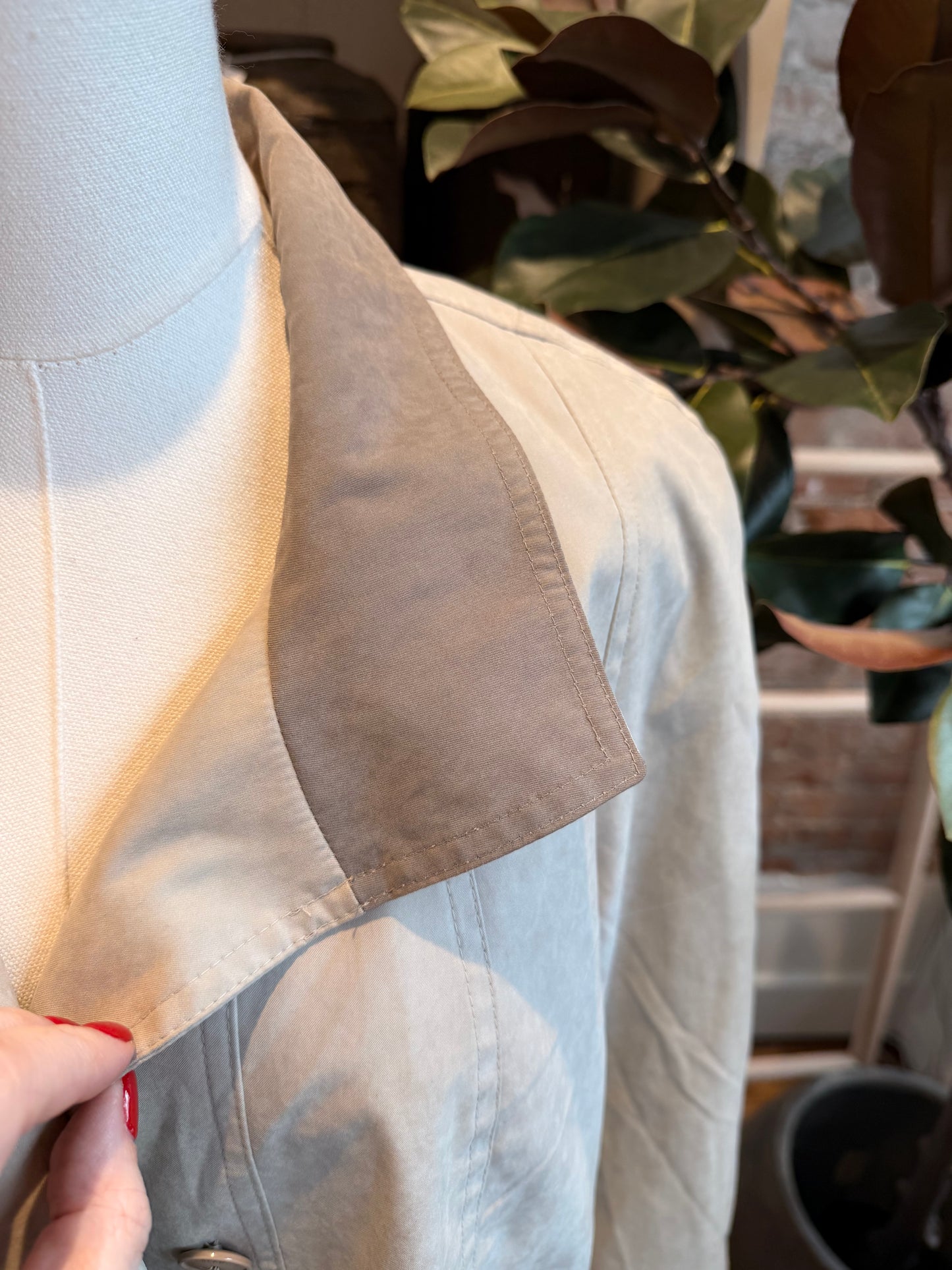 90s Fleet Street light weight trench