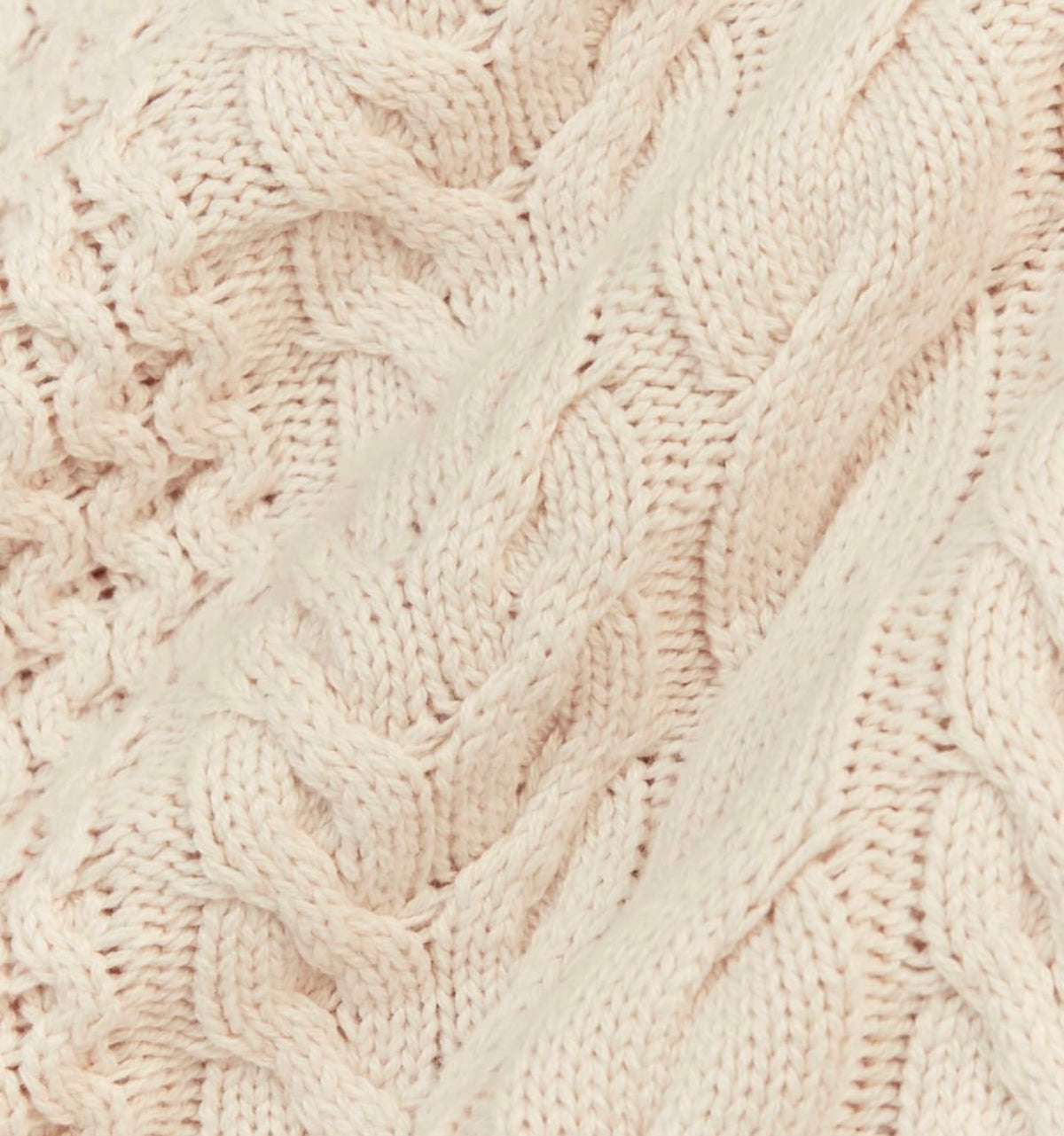 Everlane Cable Sweater in Everyday Cotton. Size L