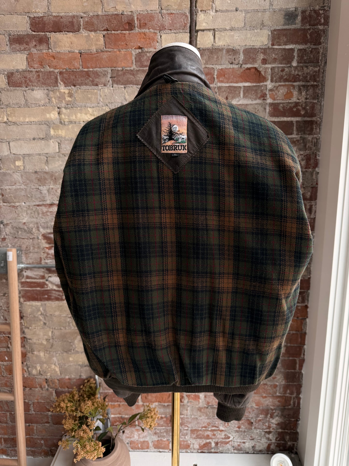 90s Tobruck leather bomber