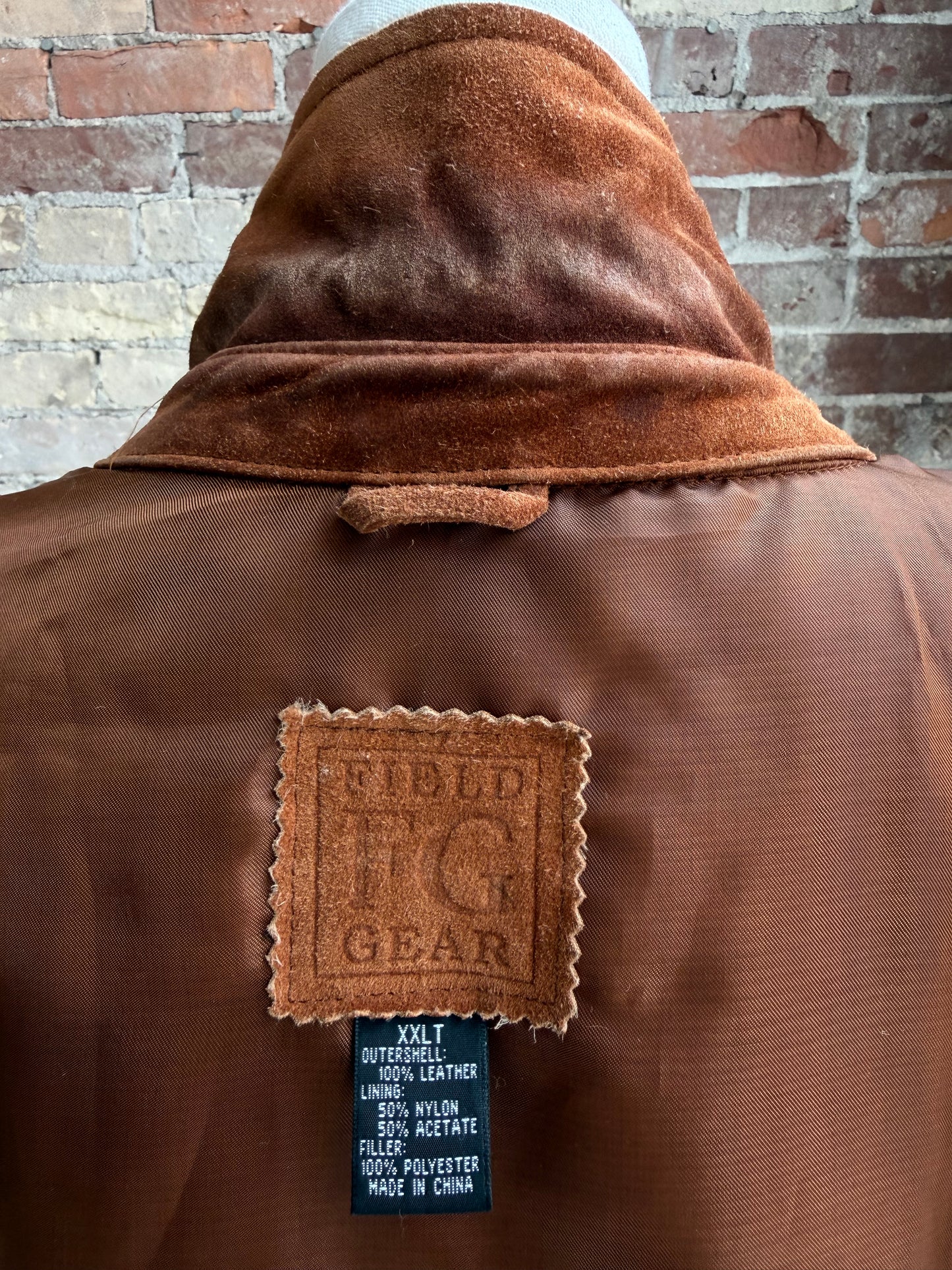 90s Field Gear suede bomber