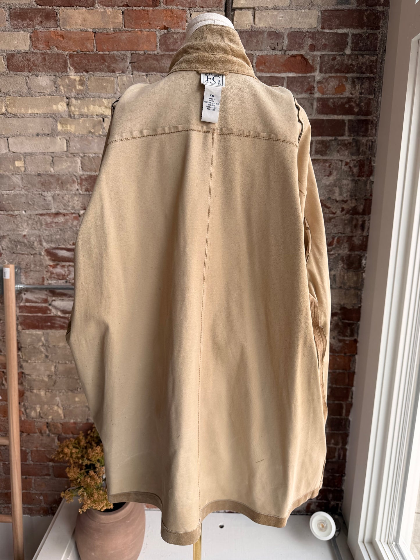 90s Field Guide suede shirt jacket