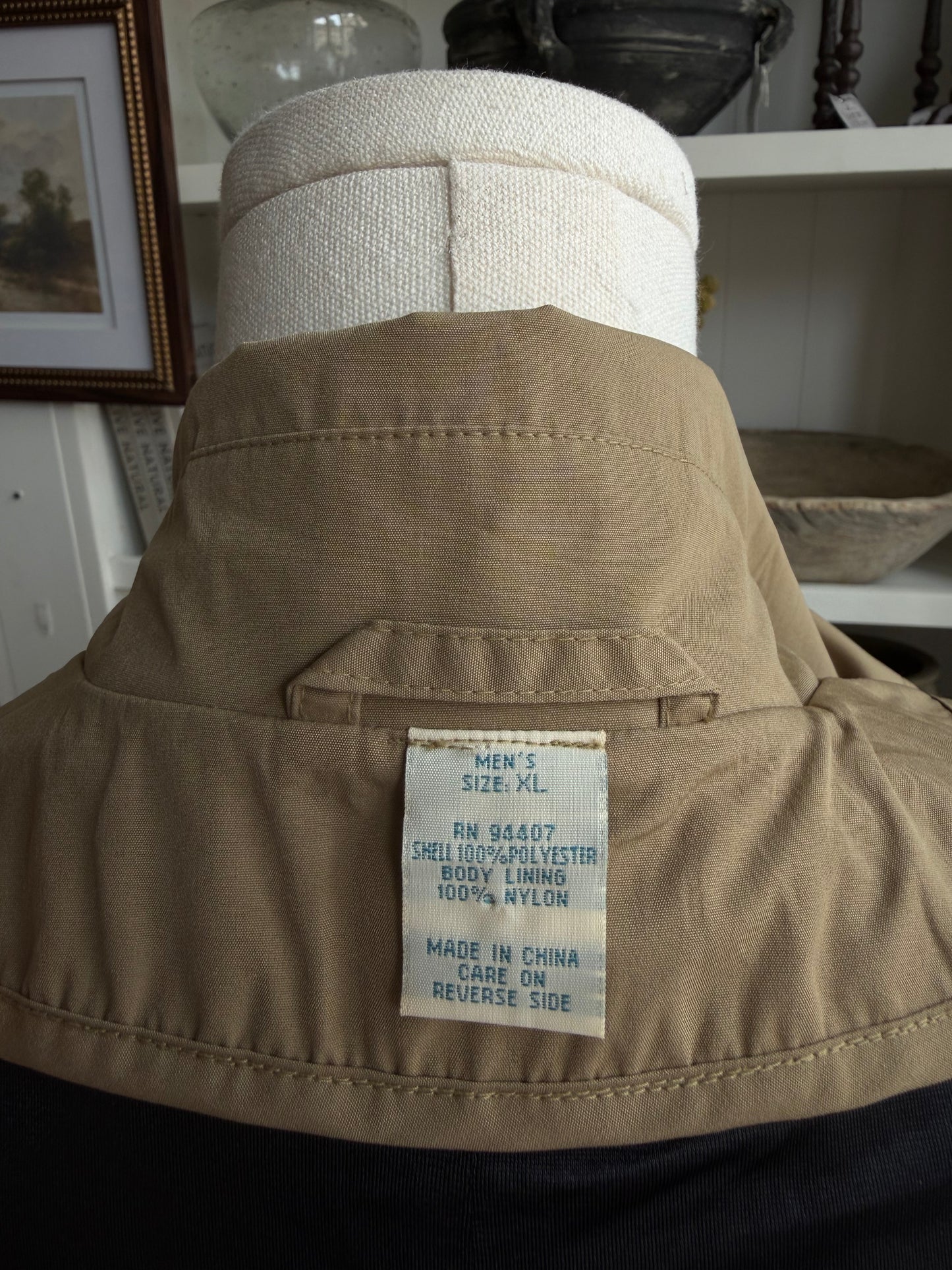 80s/90s Travel Smith lightweight trench