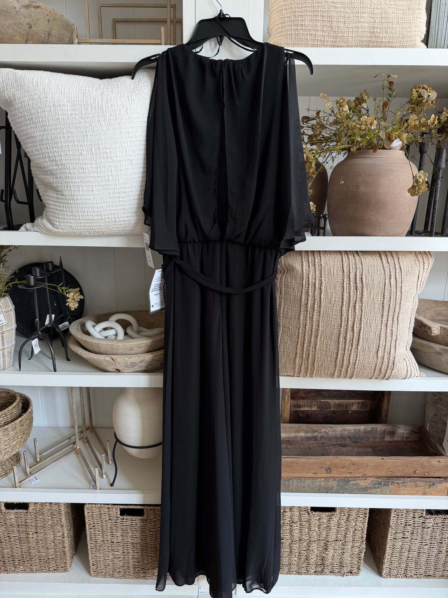 MSK from Macy’s black jumpsuit. Size M. NWT