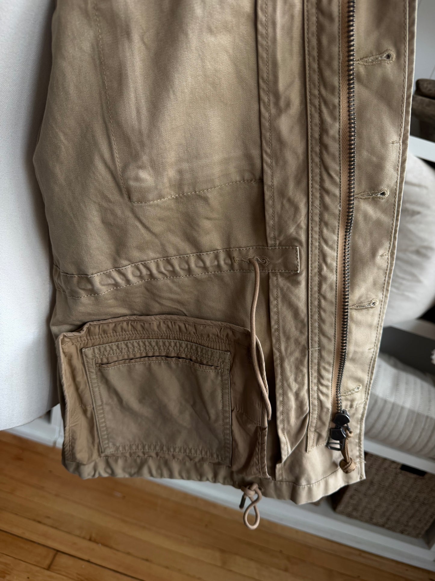 Polo Ralph Lauren military jacket with patches. Fits XXS-S