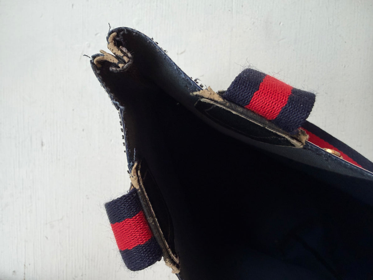 Vintage Gucci GG Supreme Sherry Line Tote bag