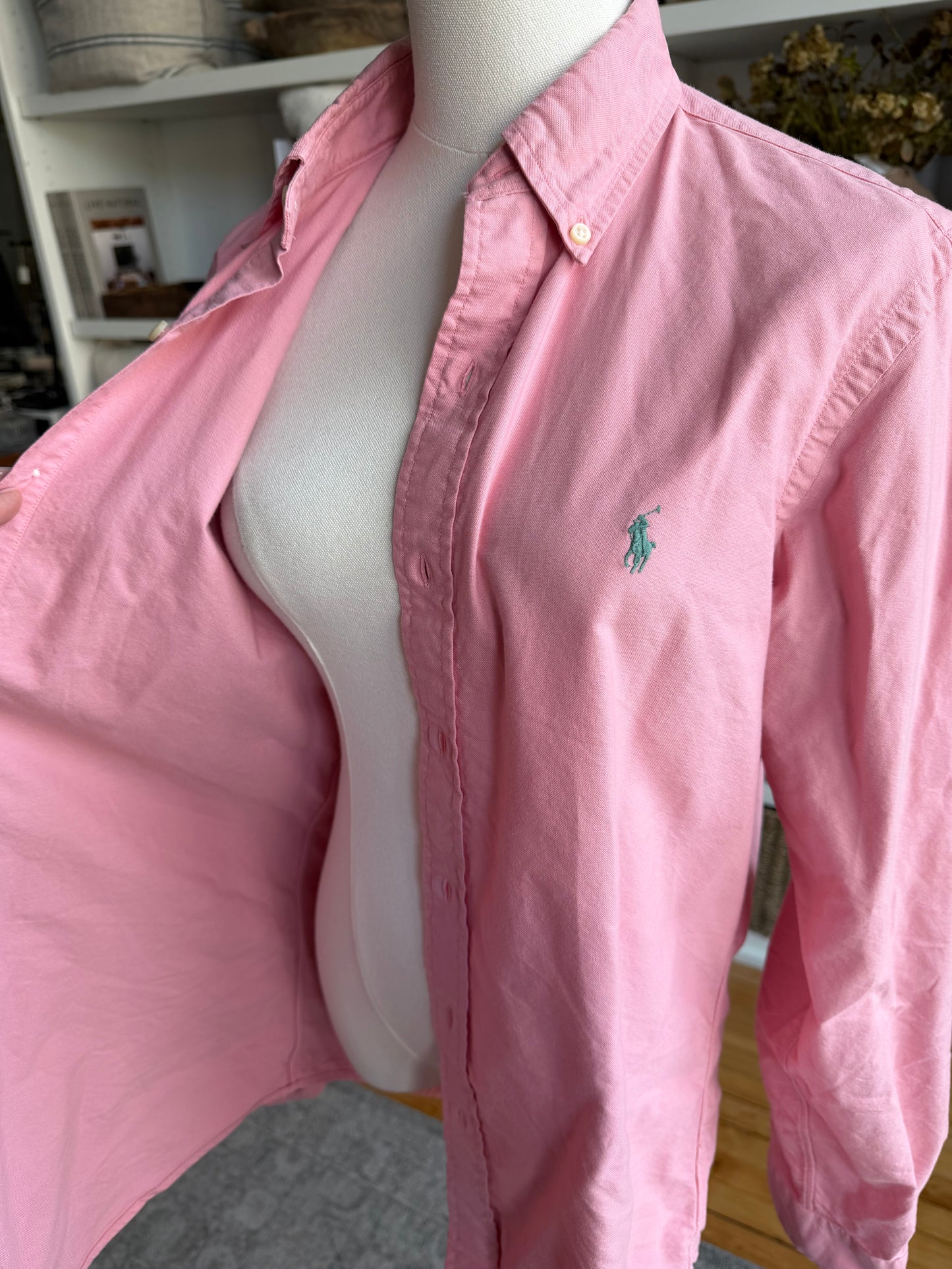 Ralph Lauren pink classic fit button down