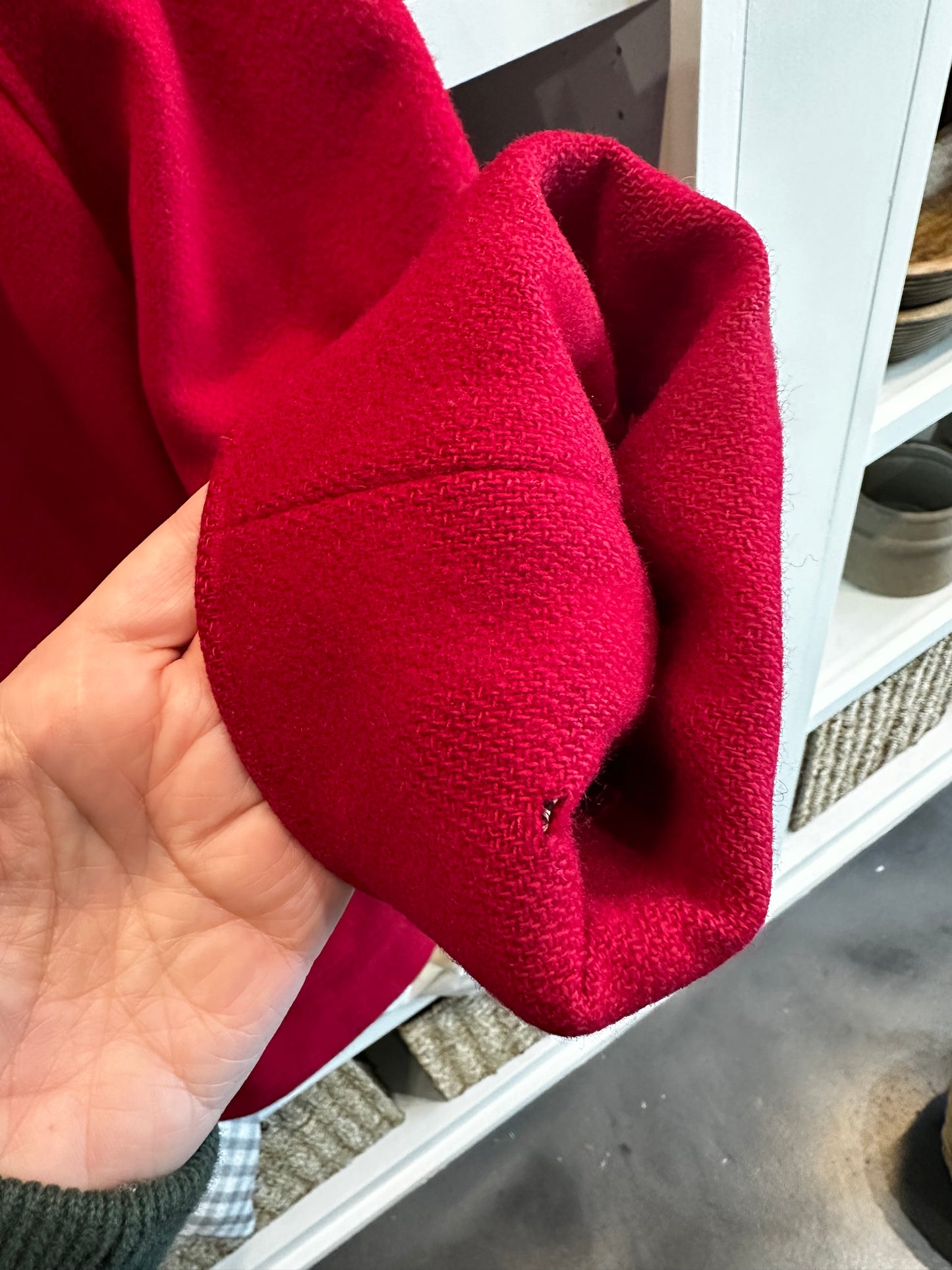 Mackintosh red wool jacket