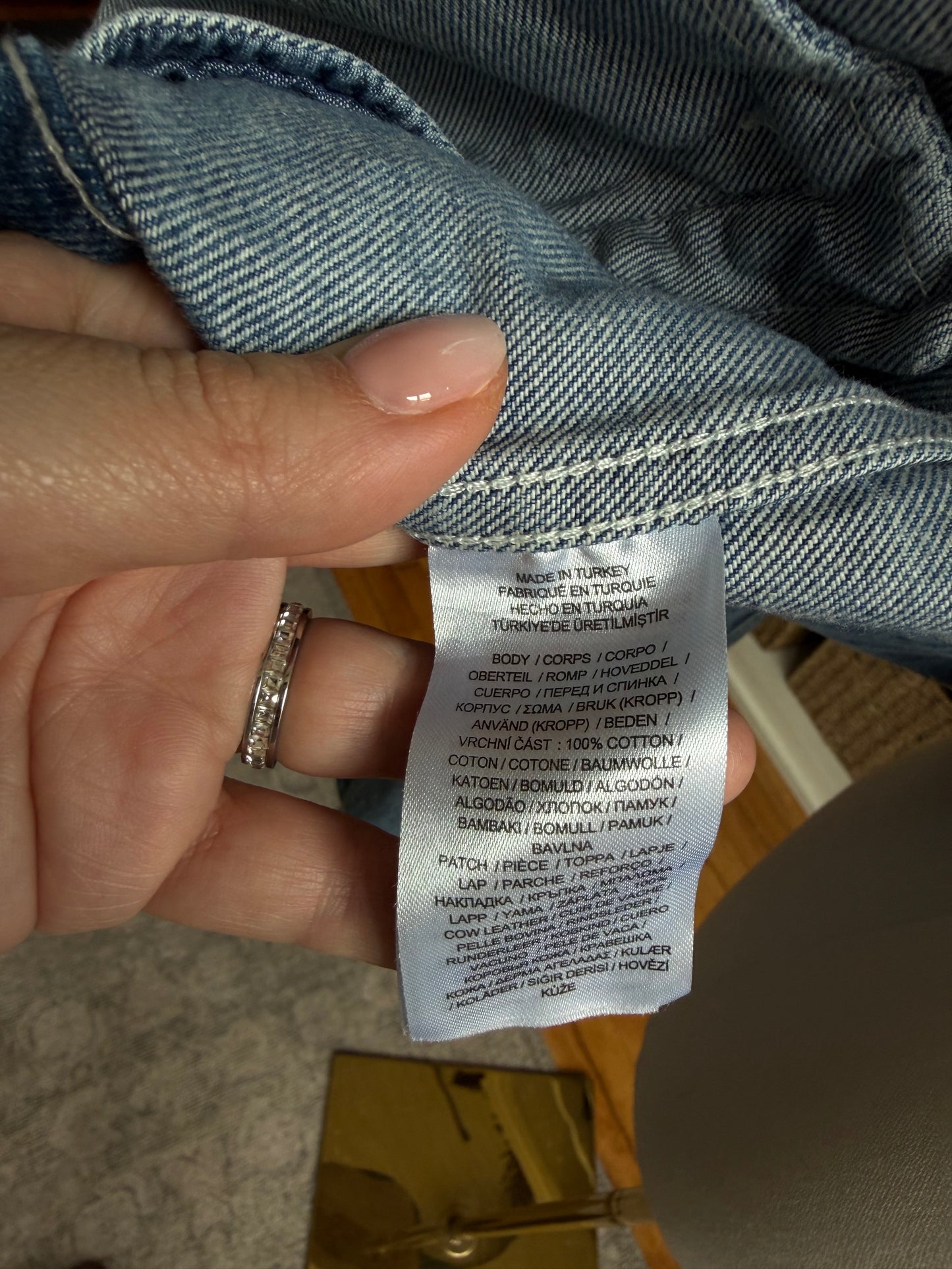 Polo Ralph Lauren quilted denim jacket