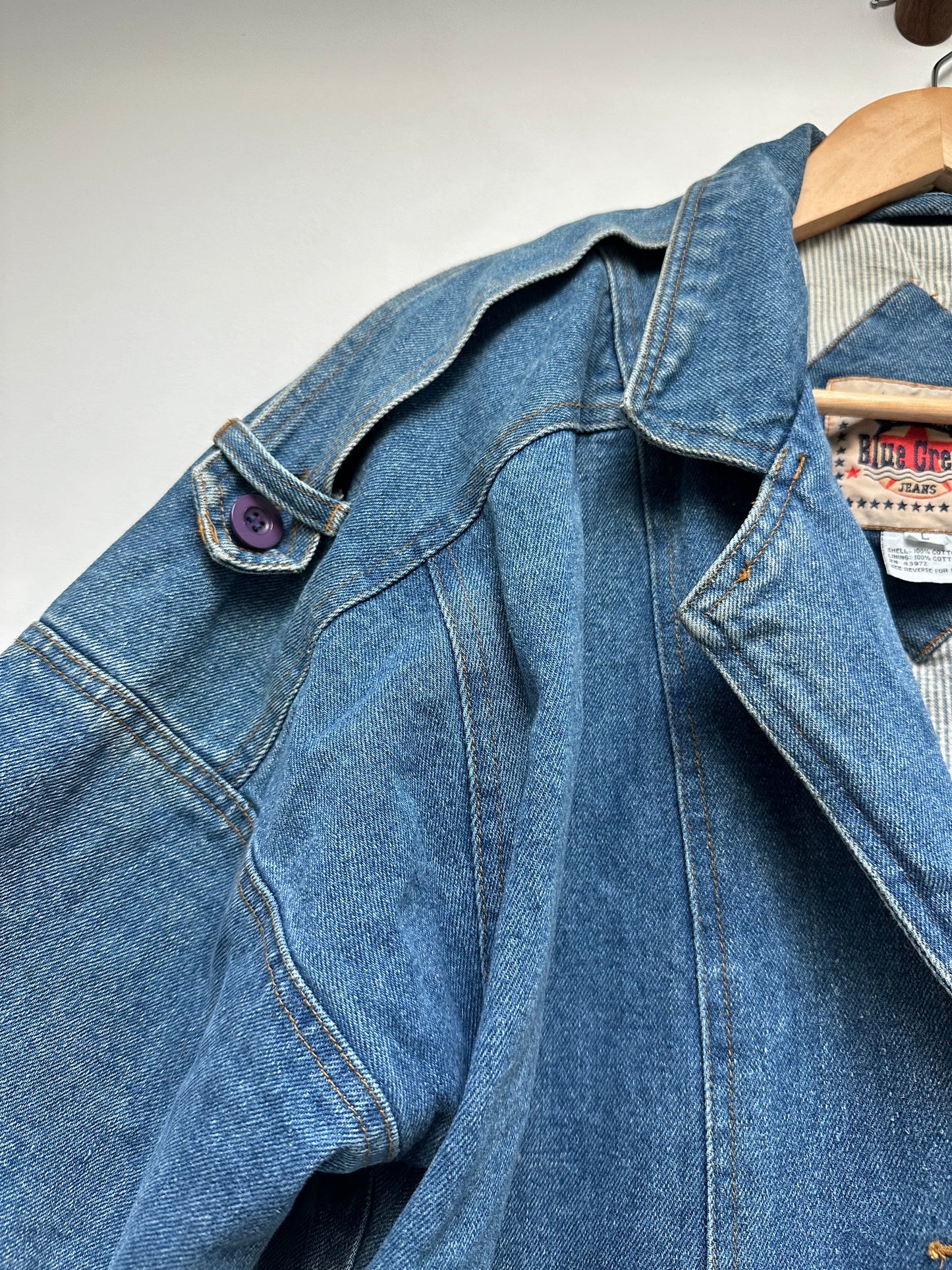 Vintage Blue Creek denim duster