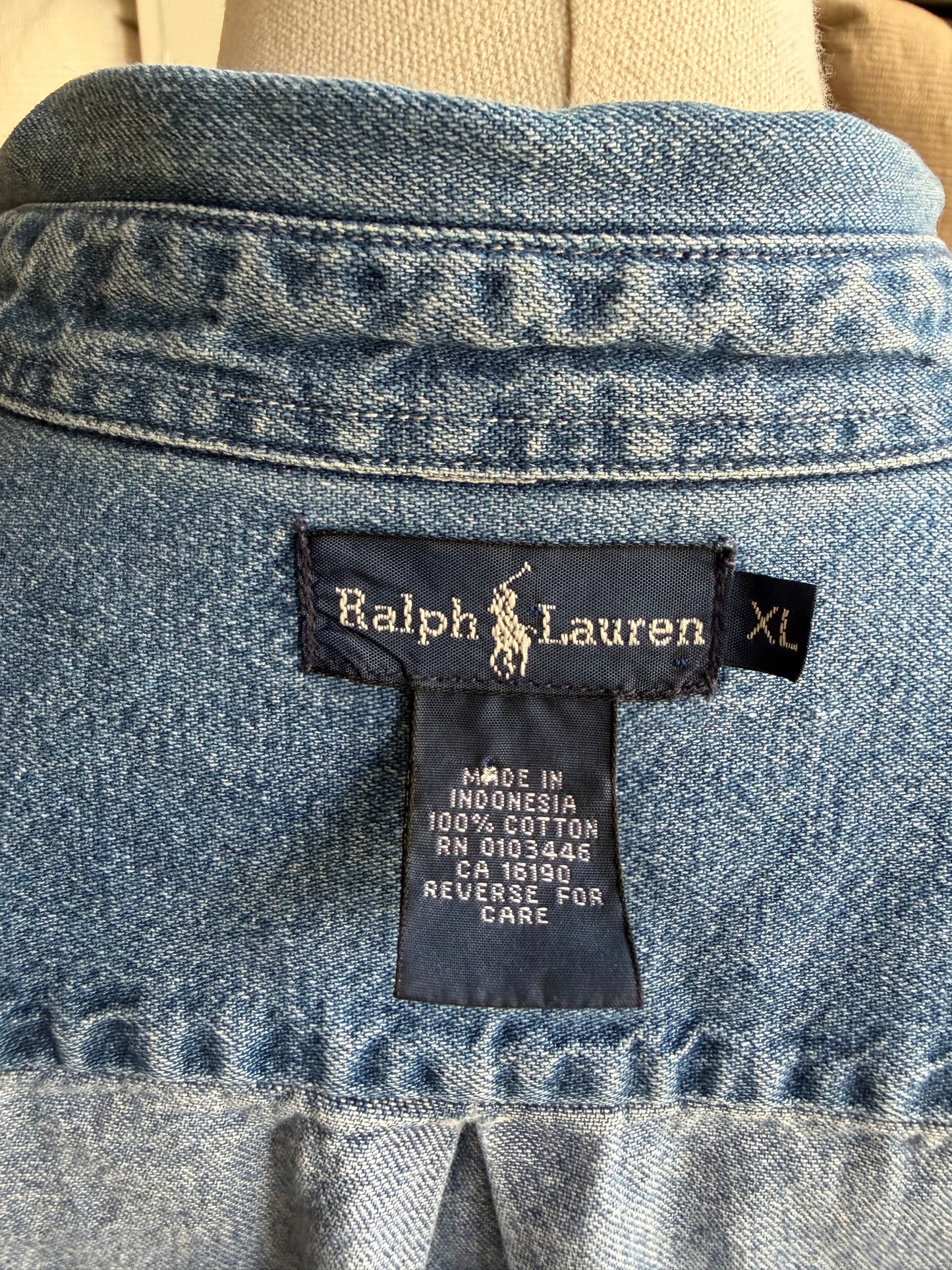 90s Ralph Lauren denim button down