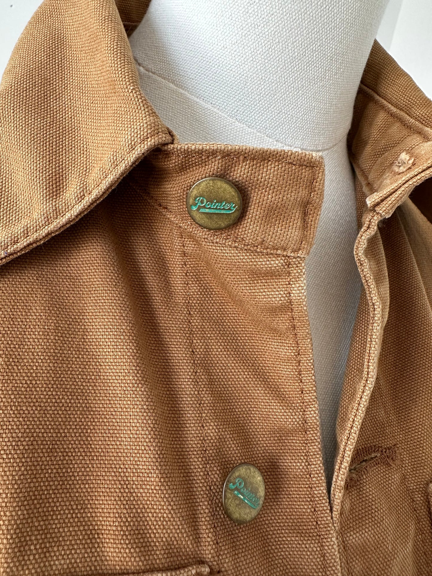 80s/90s Pointer duck canvas chore coat