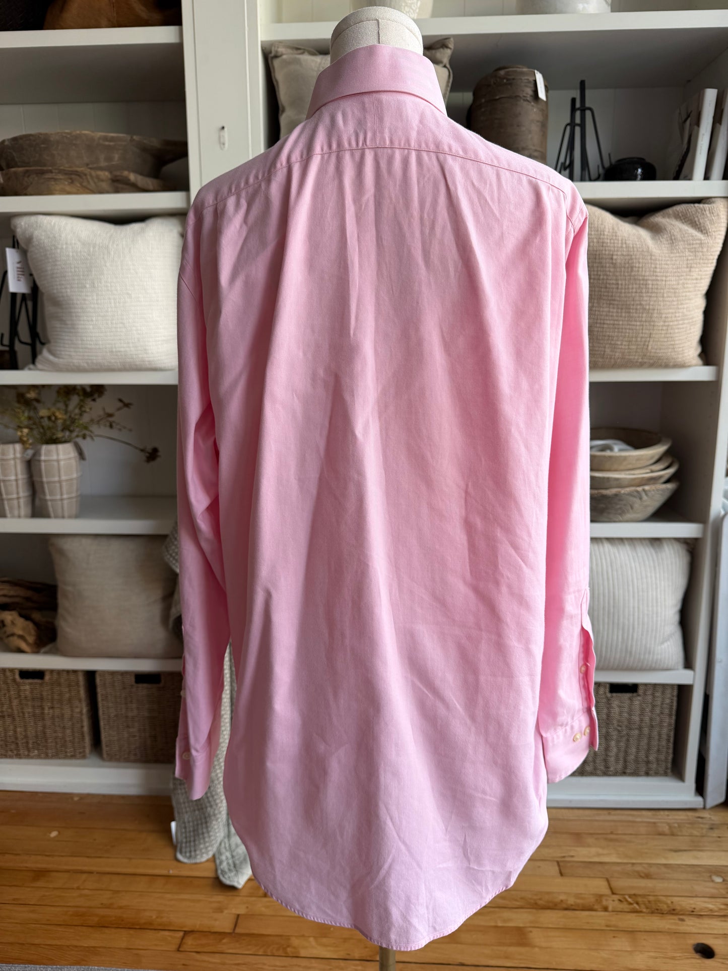 90s Polo Ralph Lauren pink Regent Classic button down