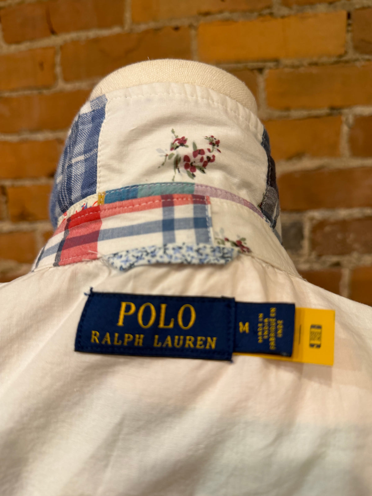 Polo Ralph Lauren cotton patchwork bomber. First XXS-S