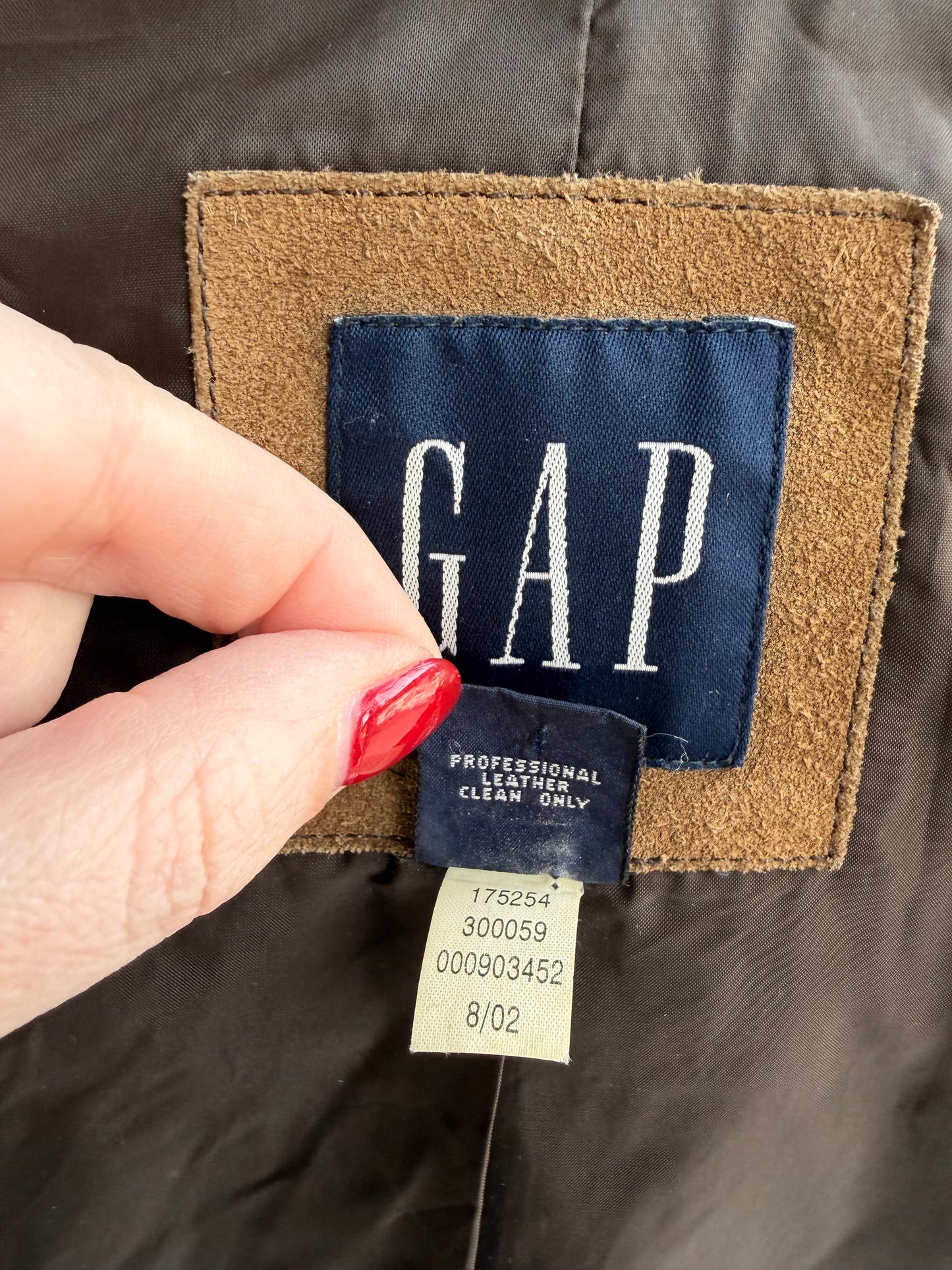 00s Gap suede jacket