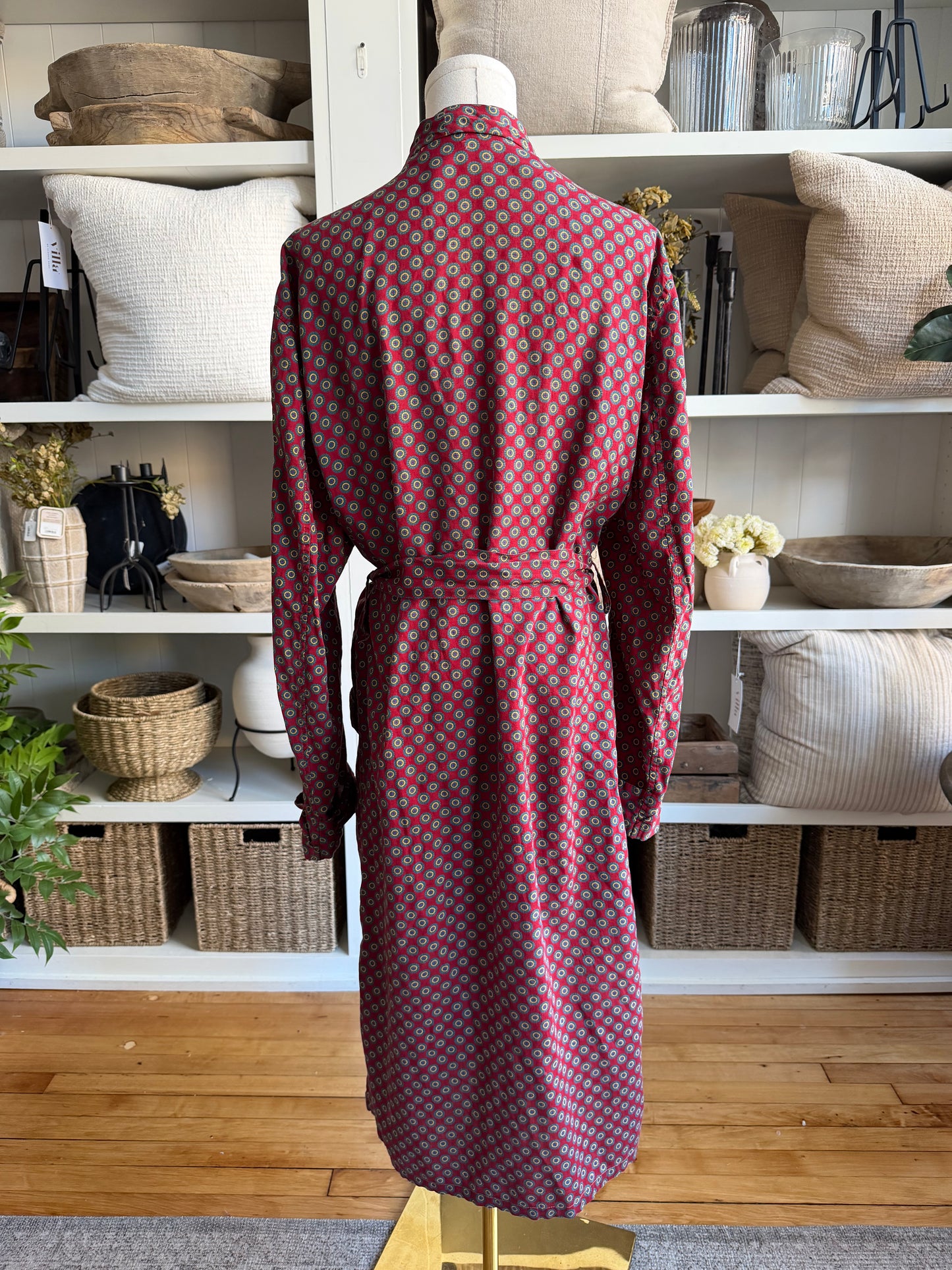 80s Marshall Field’s company cotton robe