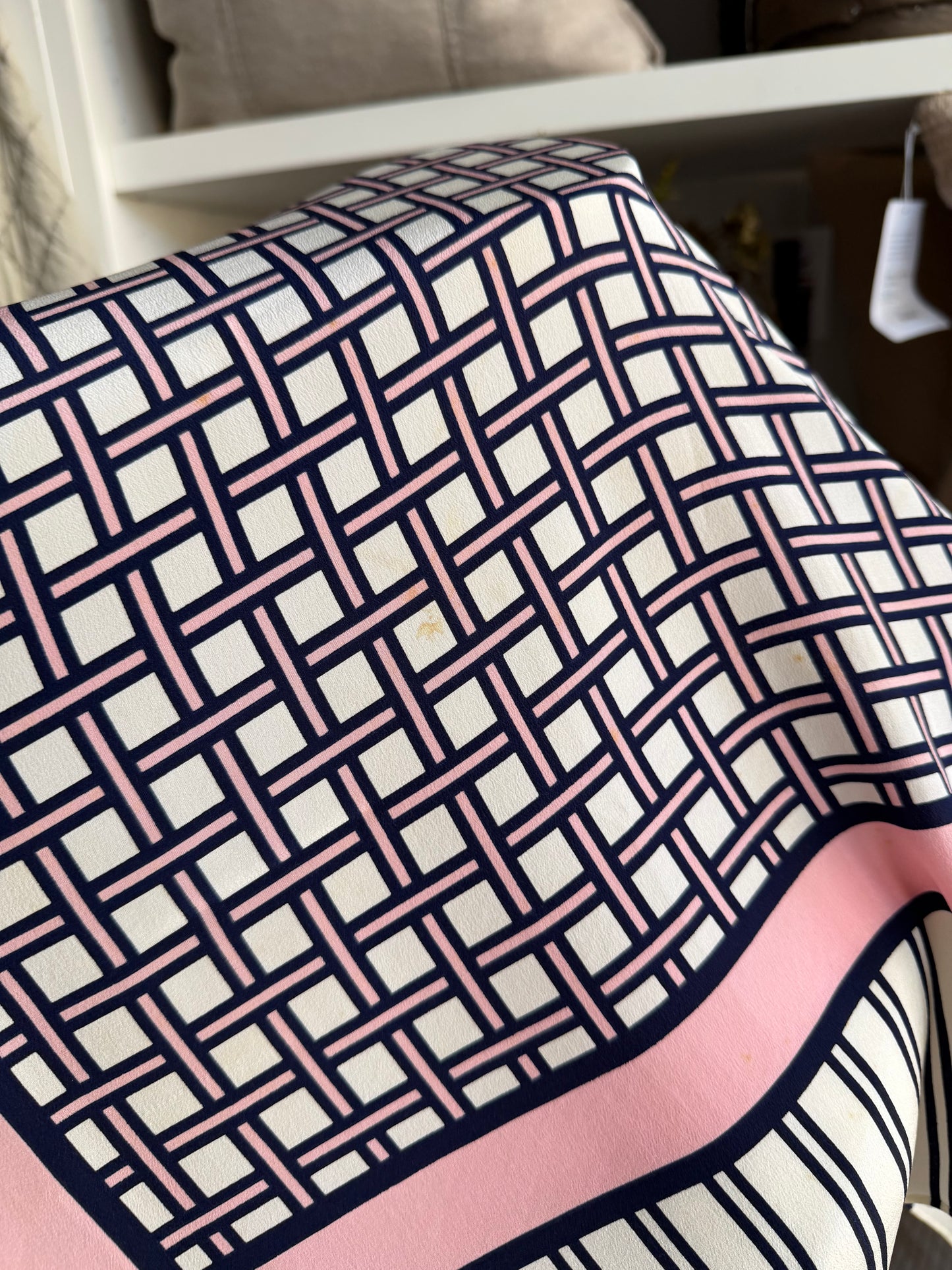 #9 Vintage Yves Saint Laurent silk scarf