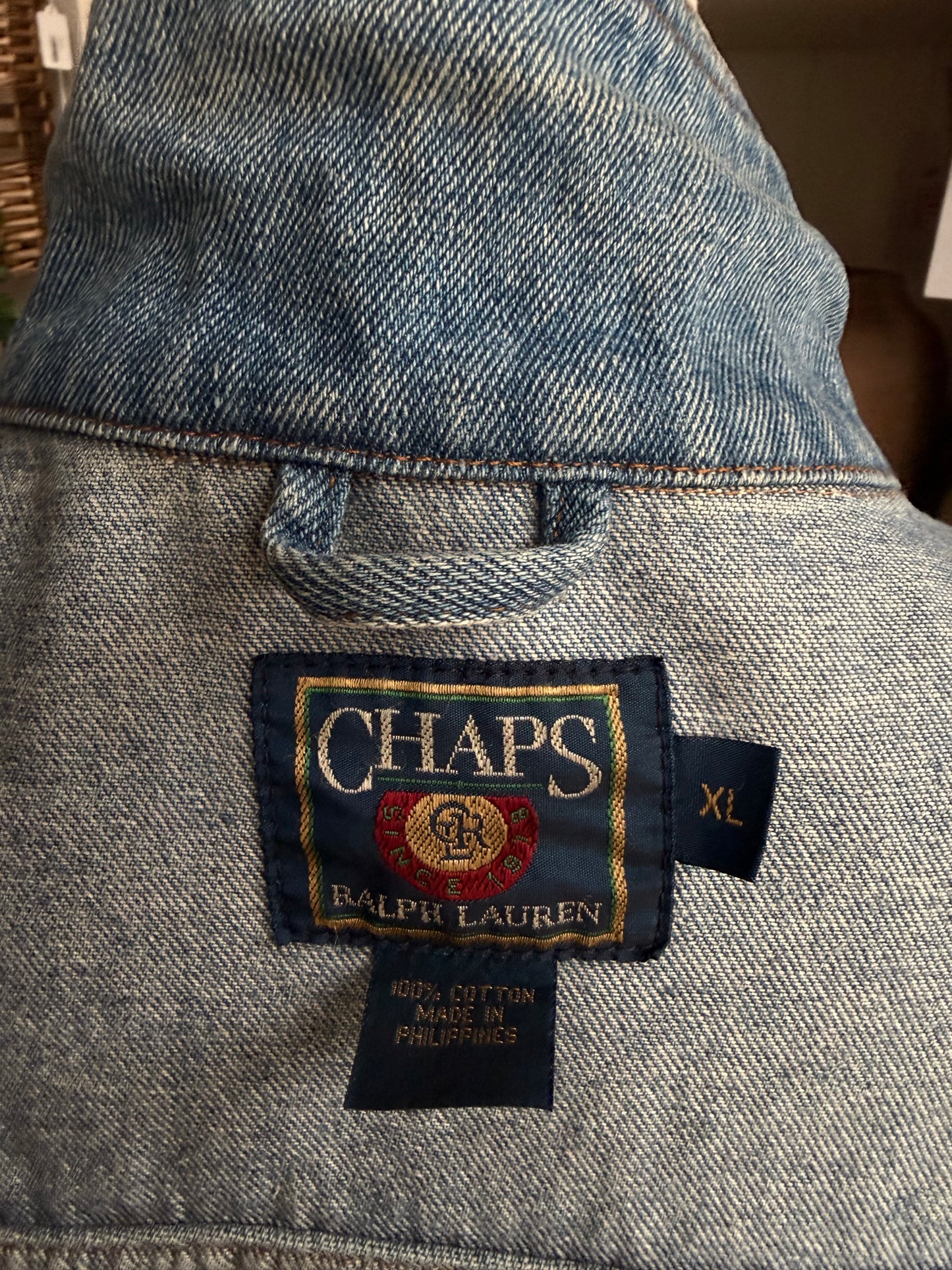 90s Chaps Ralph Lauren denim jacket