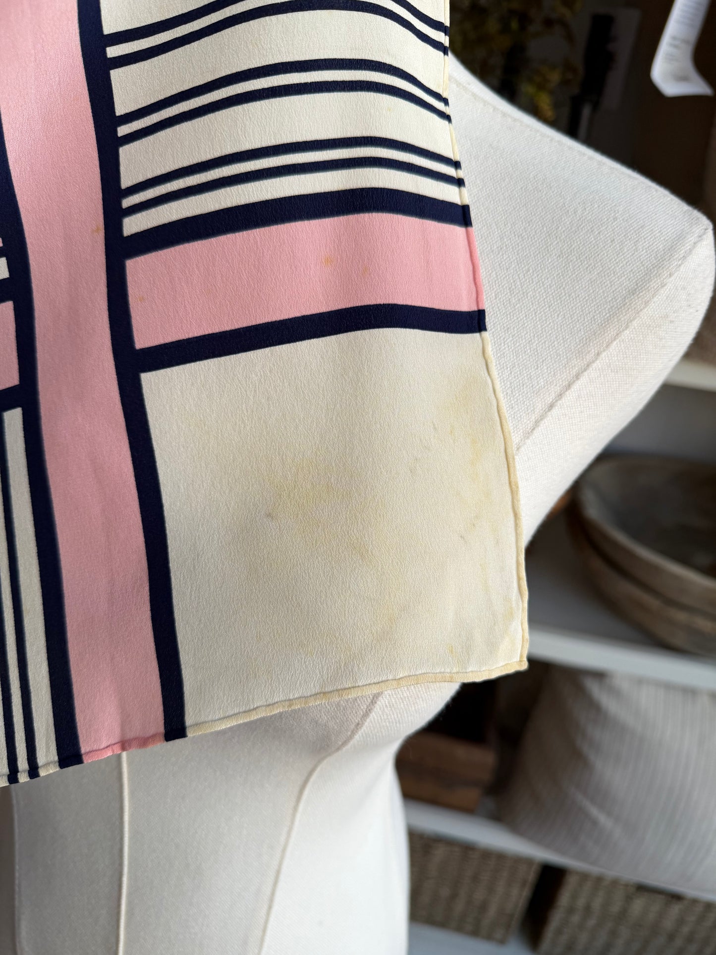 #9 Vintage Yves Saint Laurent silk scarf