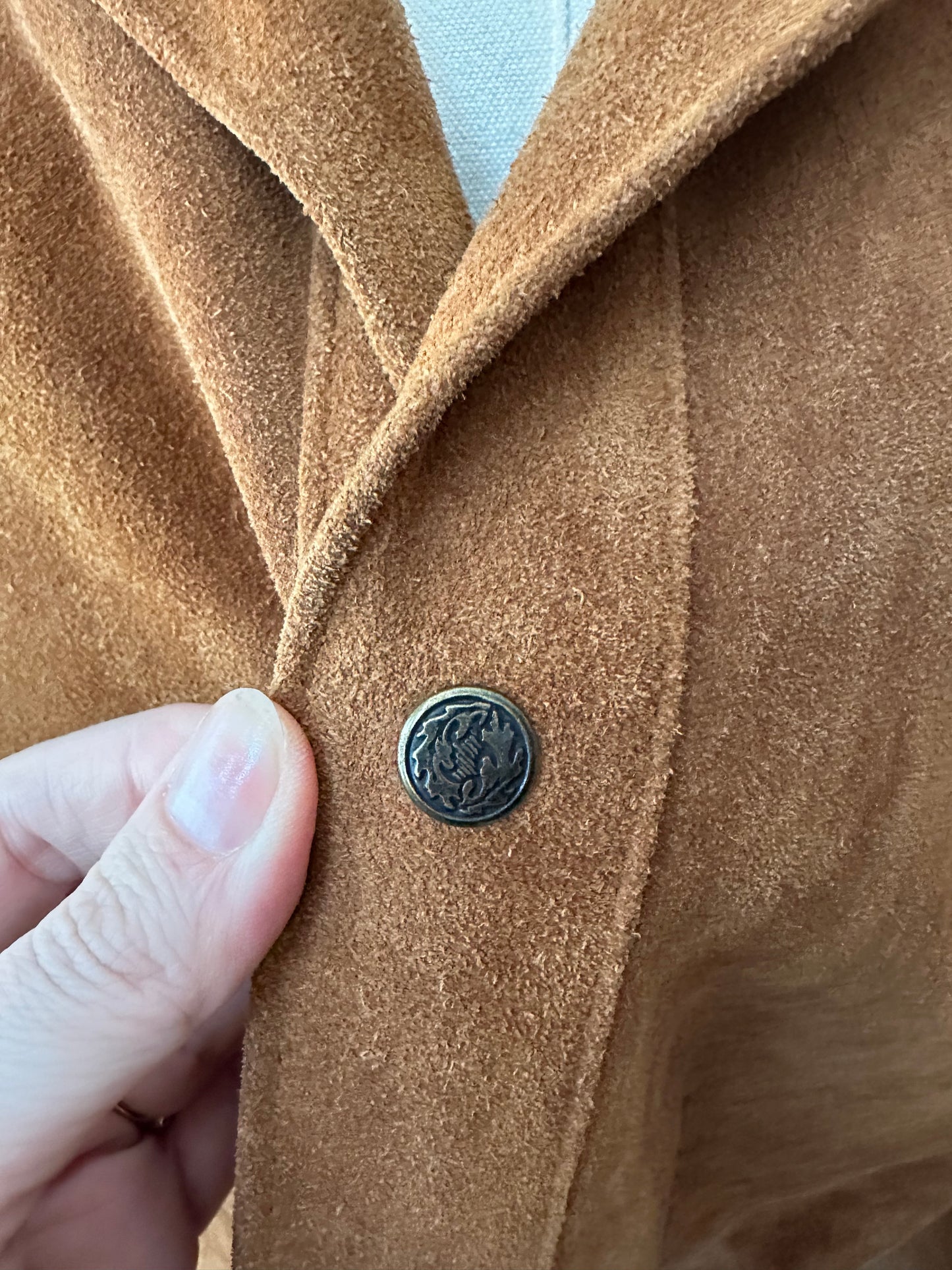 60s/70s Lariat suede fringe jacket. Made in the USA