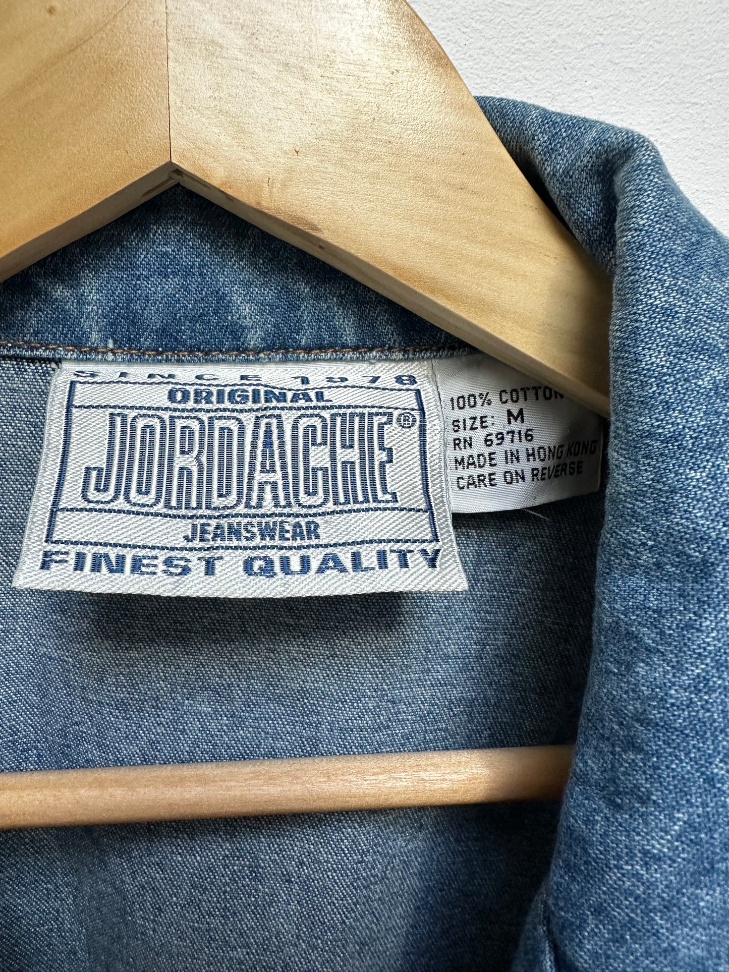 Vintage Jordache denim blazer