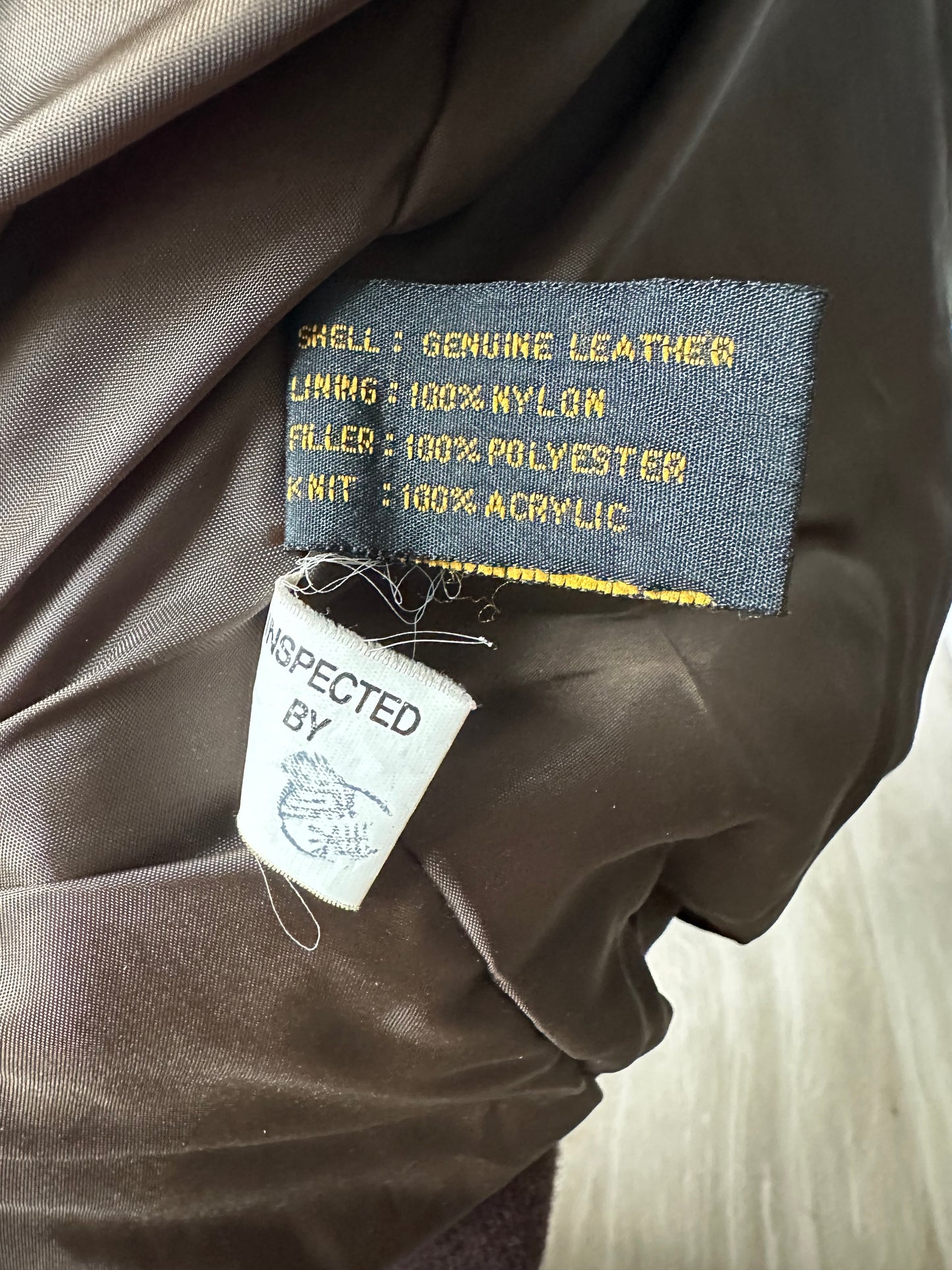 80s Reed Sportwear suede bomber