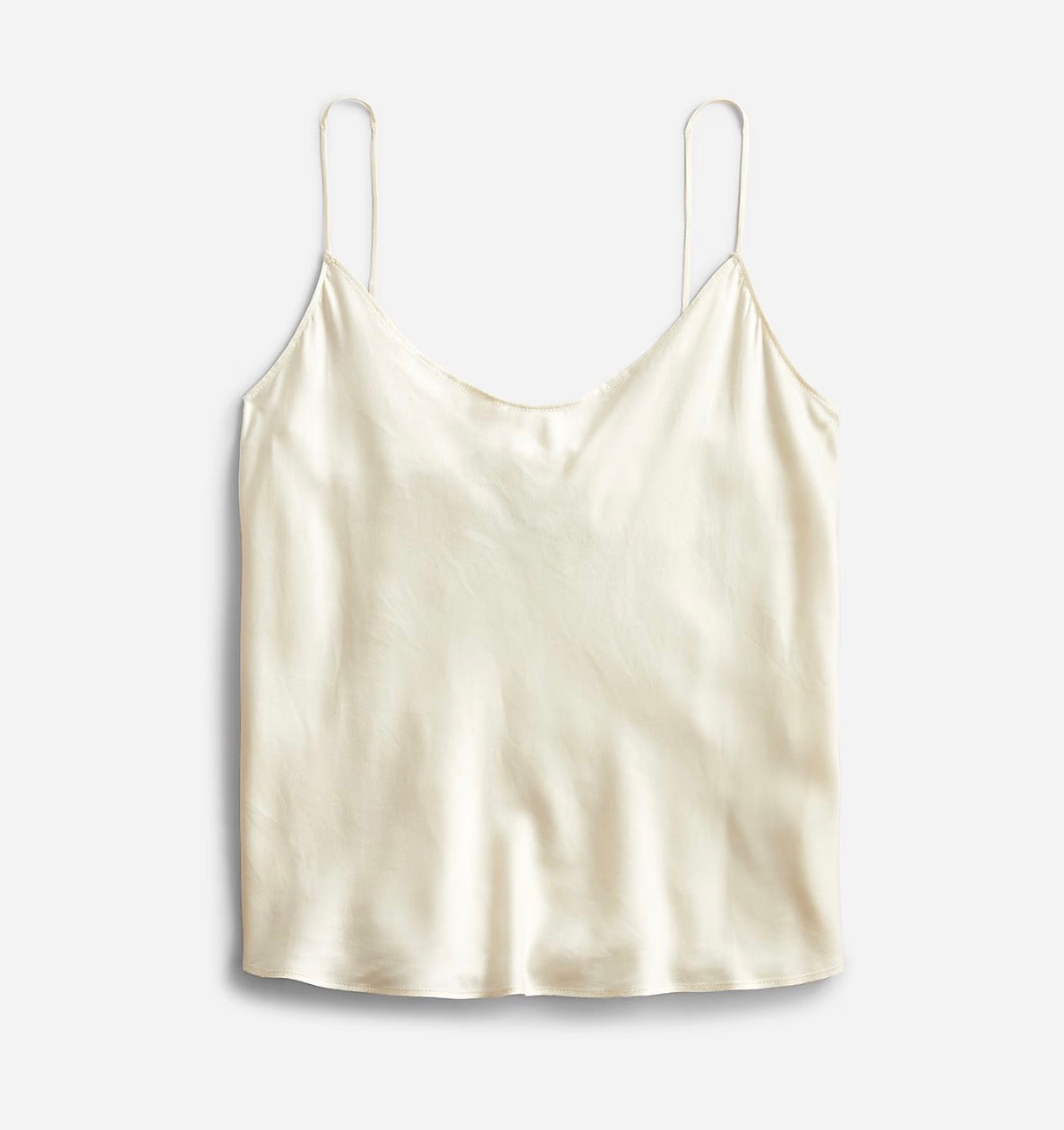 JCrew Cream Silk Camisole. Size S. NWT