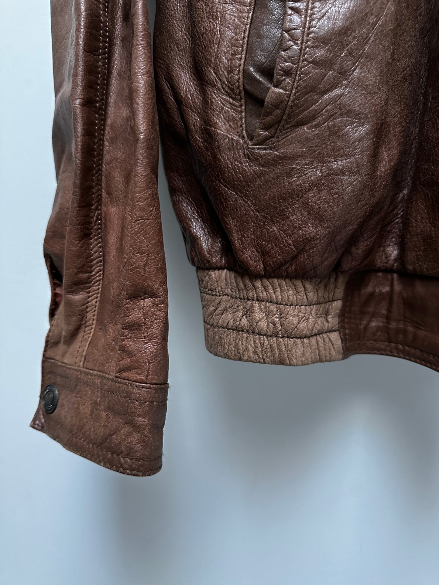 Vintage Adventure Bound by Wilsons leather bomber