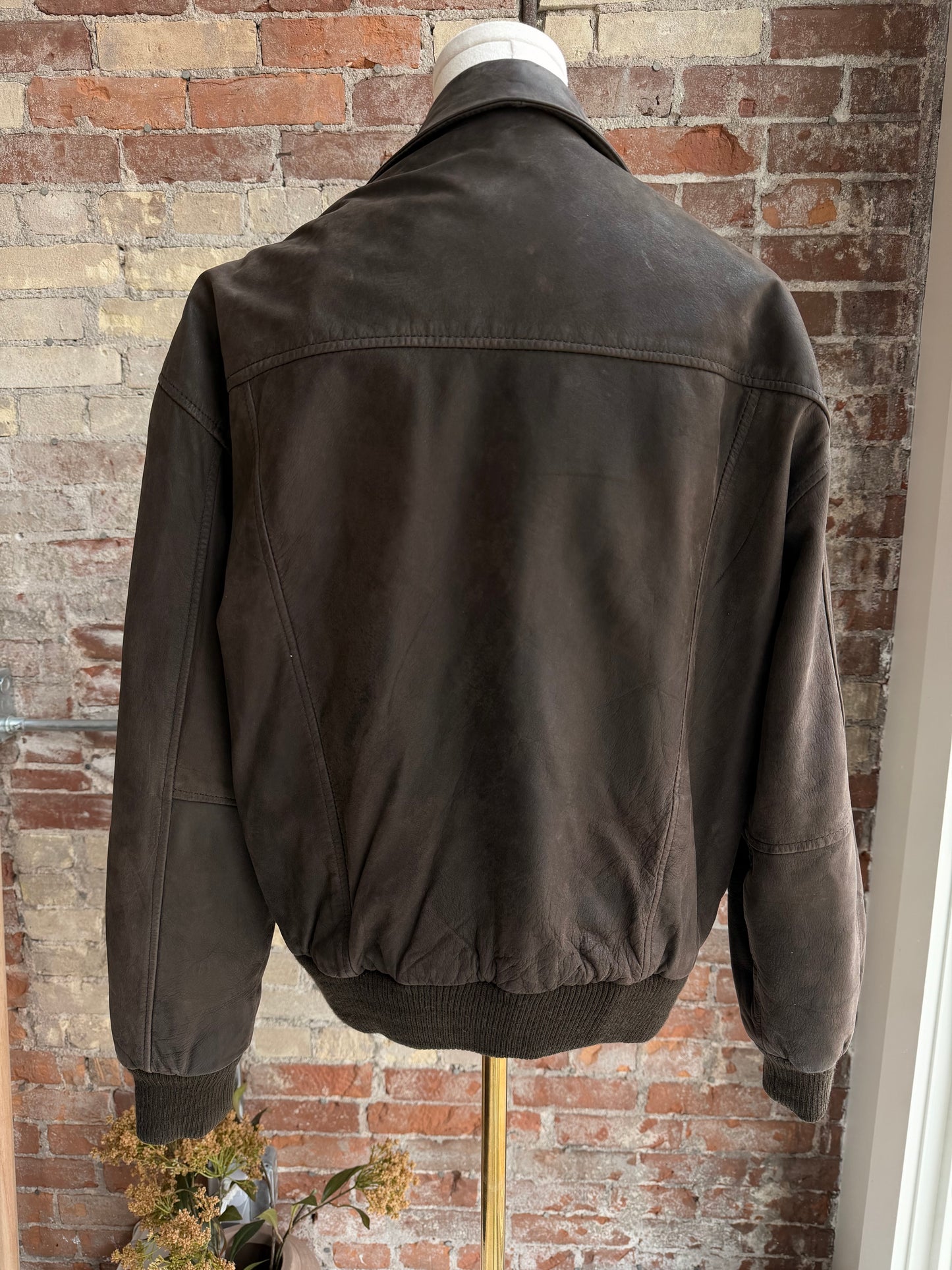 90s Tobruck leather bomber