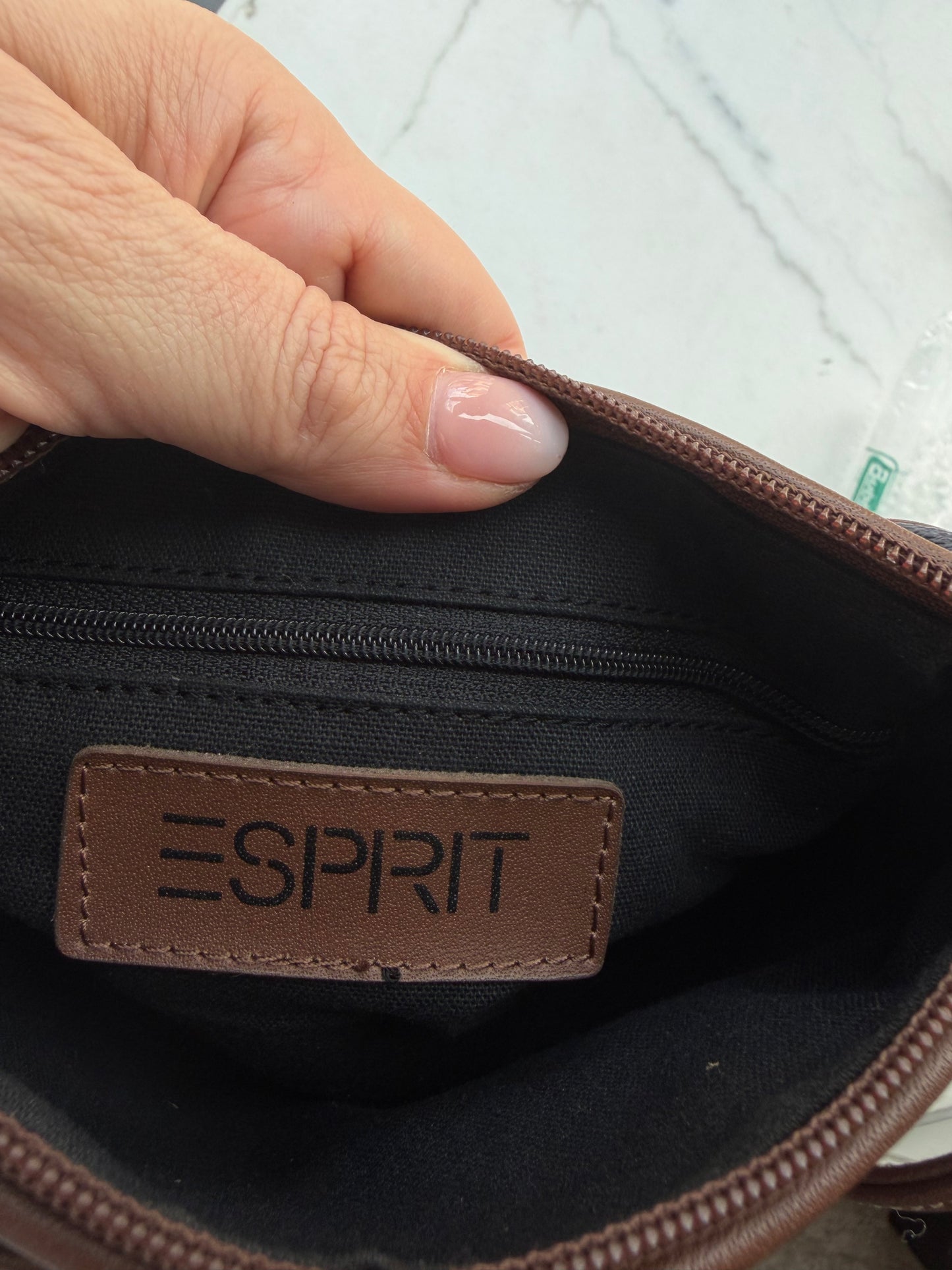 90s Esprit navy crossbody bag
