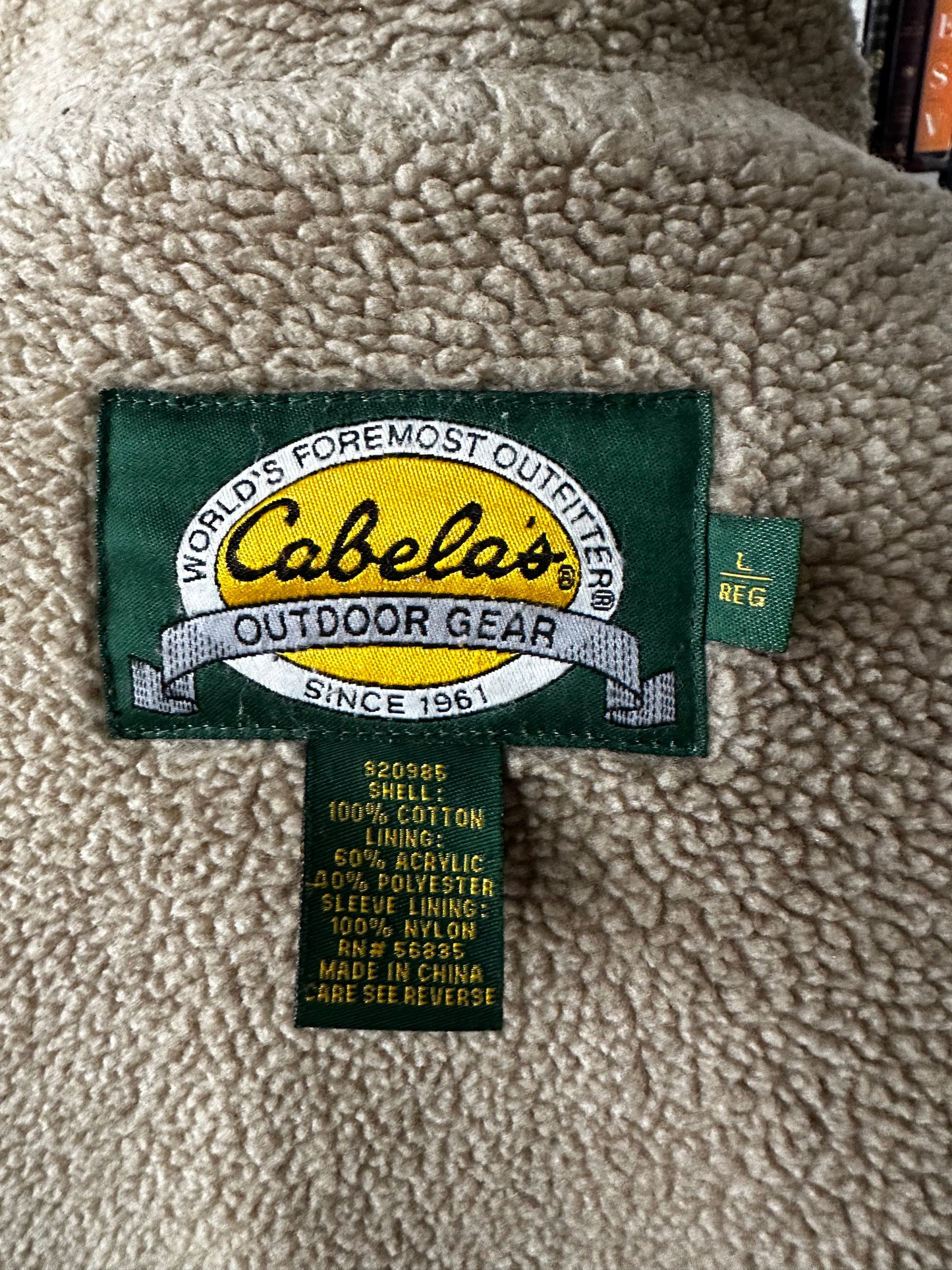 90s/00s Cabela’s brown barn coat
