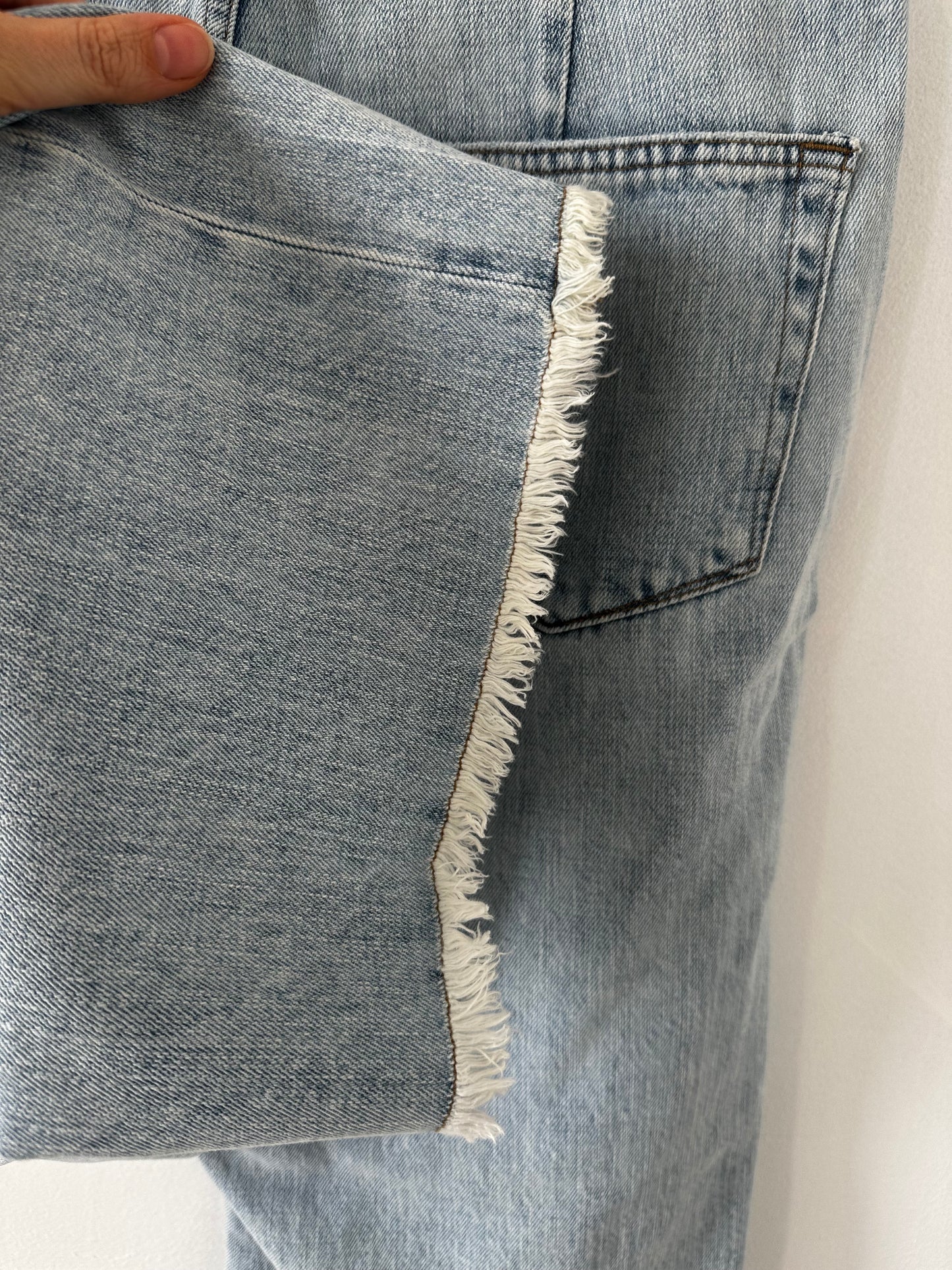JCrew Point Sur Puddle jeans in bleached wash. NWT
