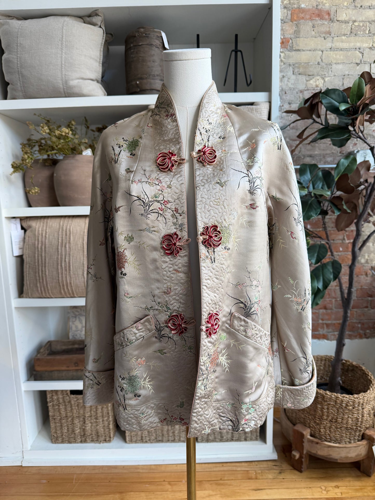 Vintage silk jacket