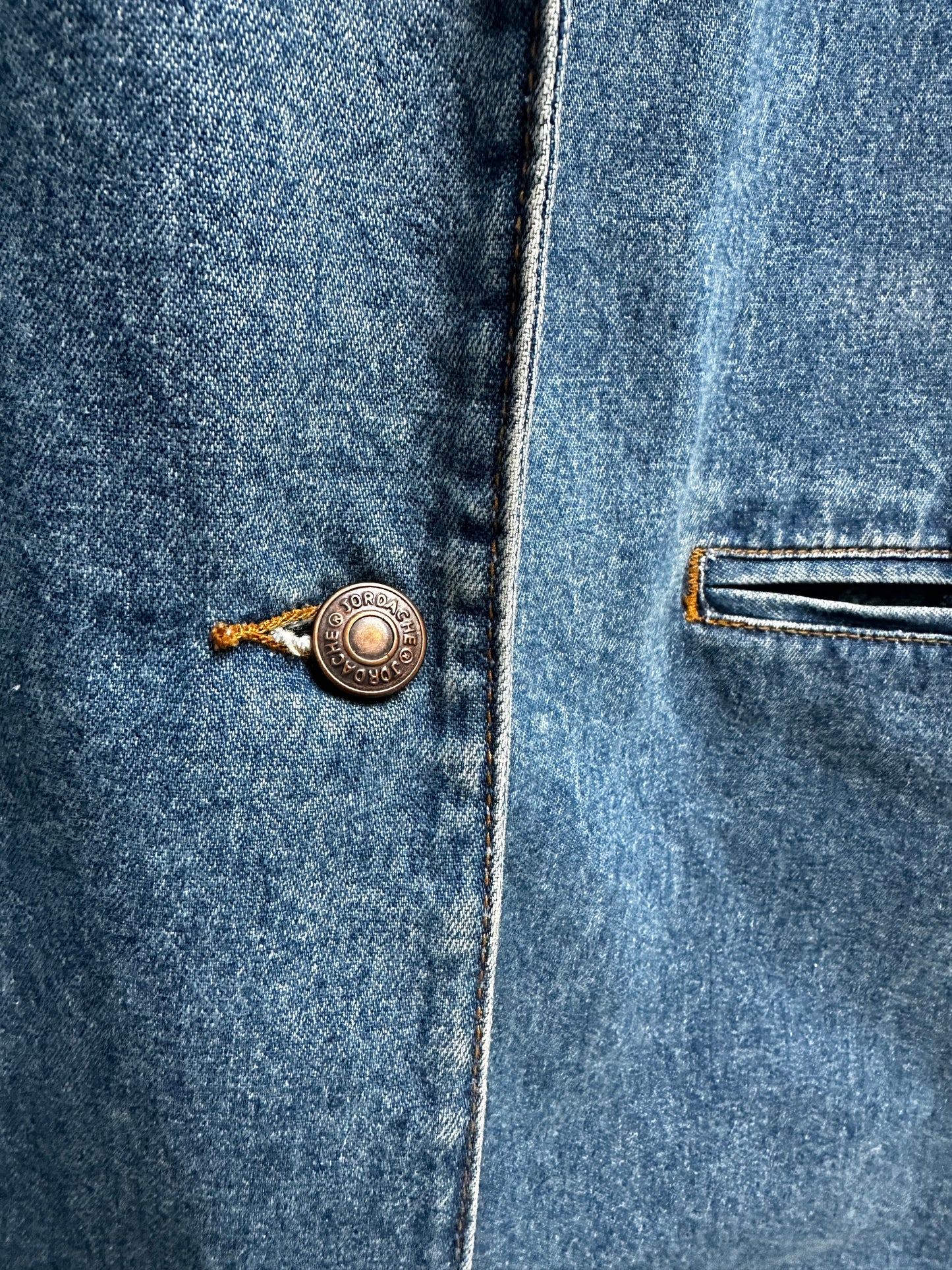 Vintage Jordache denim blazer