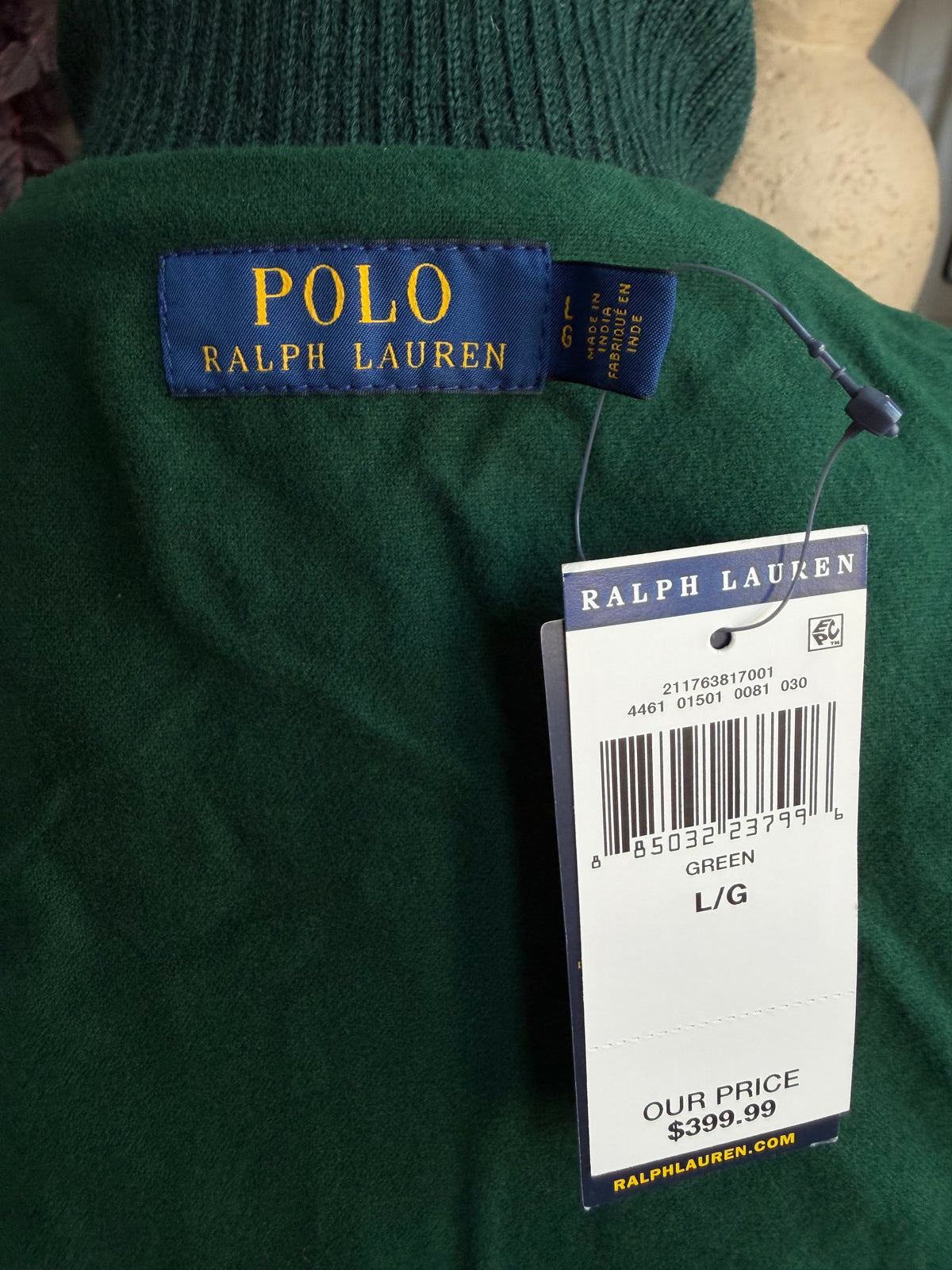 Polo Ralph Lauren wool Tigers varsity jacket. New with tags. Fits S-L