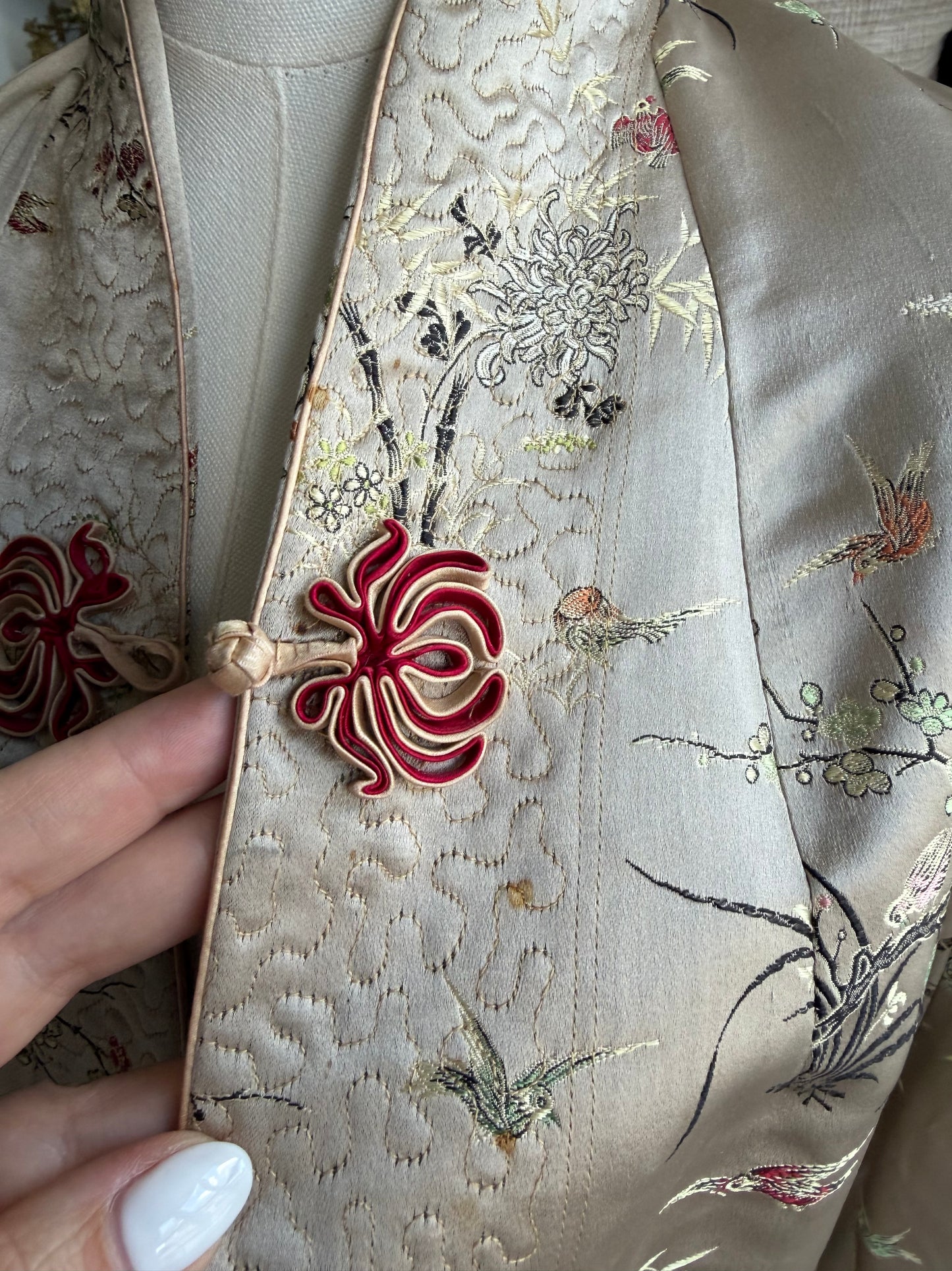 Vintage silk jacket