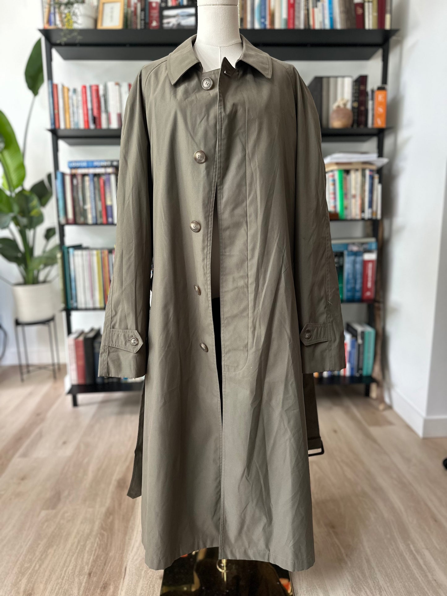 90s Lauren by Ralph Lauren trench coat with removable lining