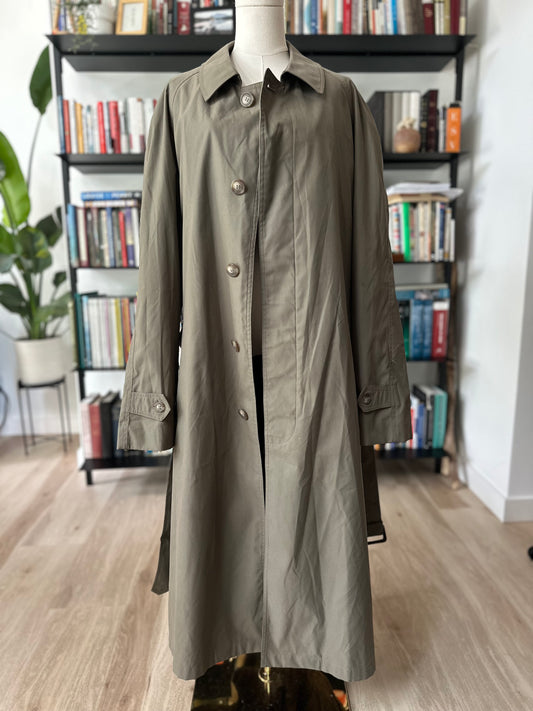 90s Lauren by Ralph Lauren trench coat with removable lining