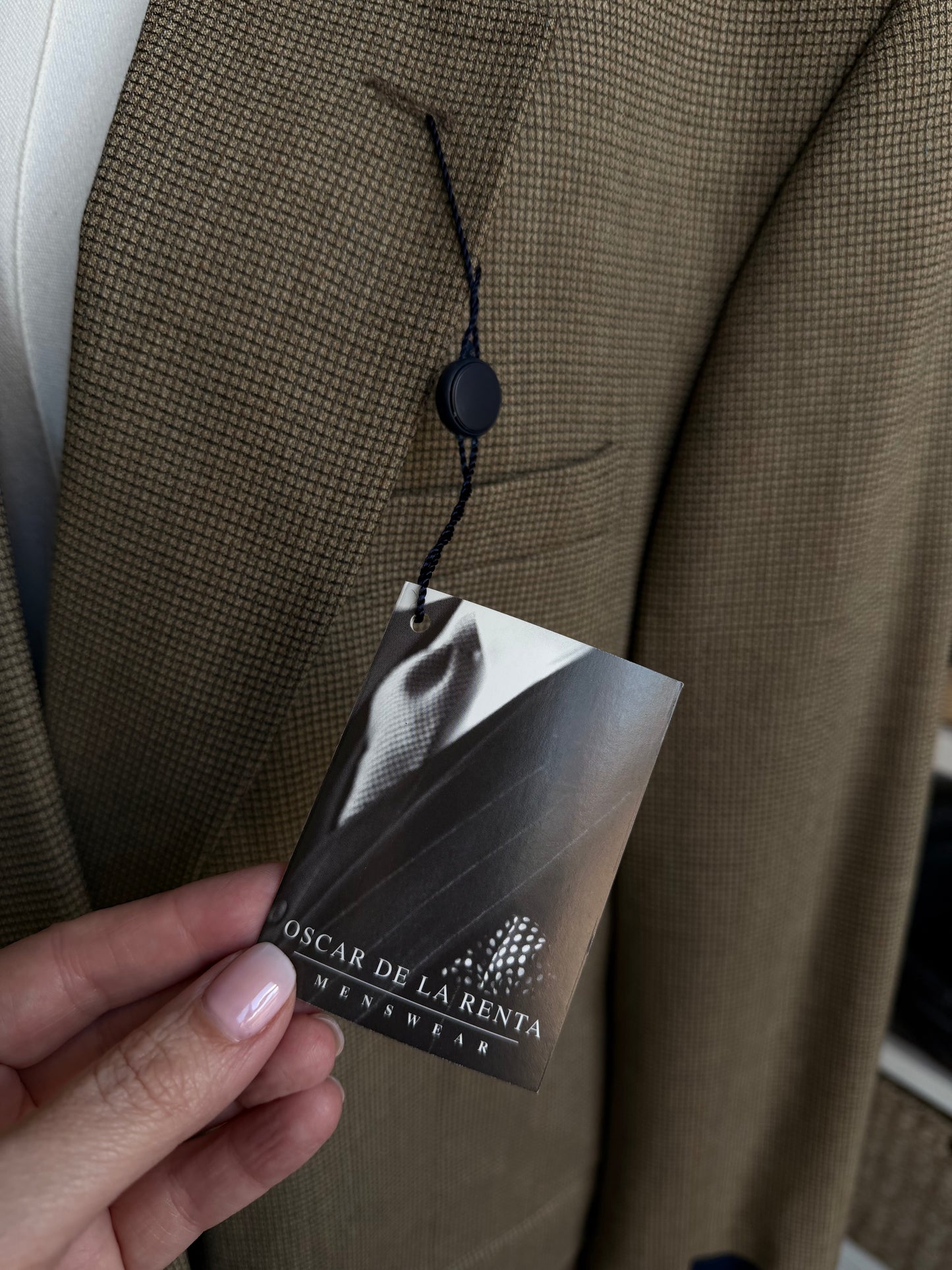 90s Oscar de La Renta wool blazer. NWT