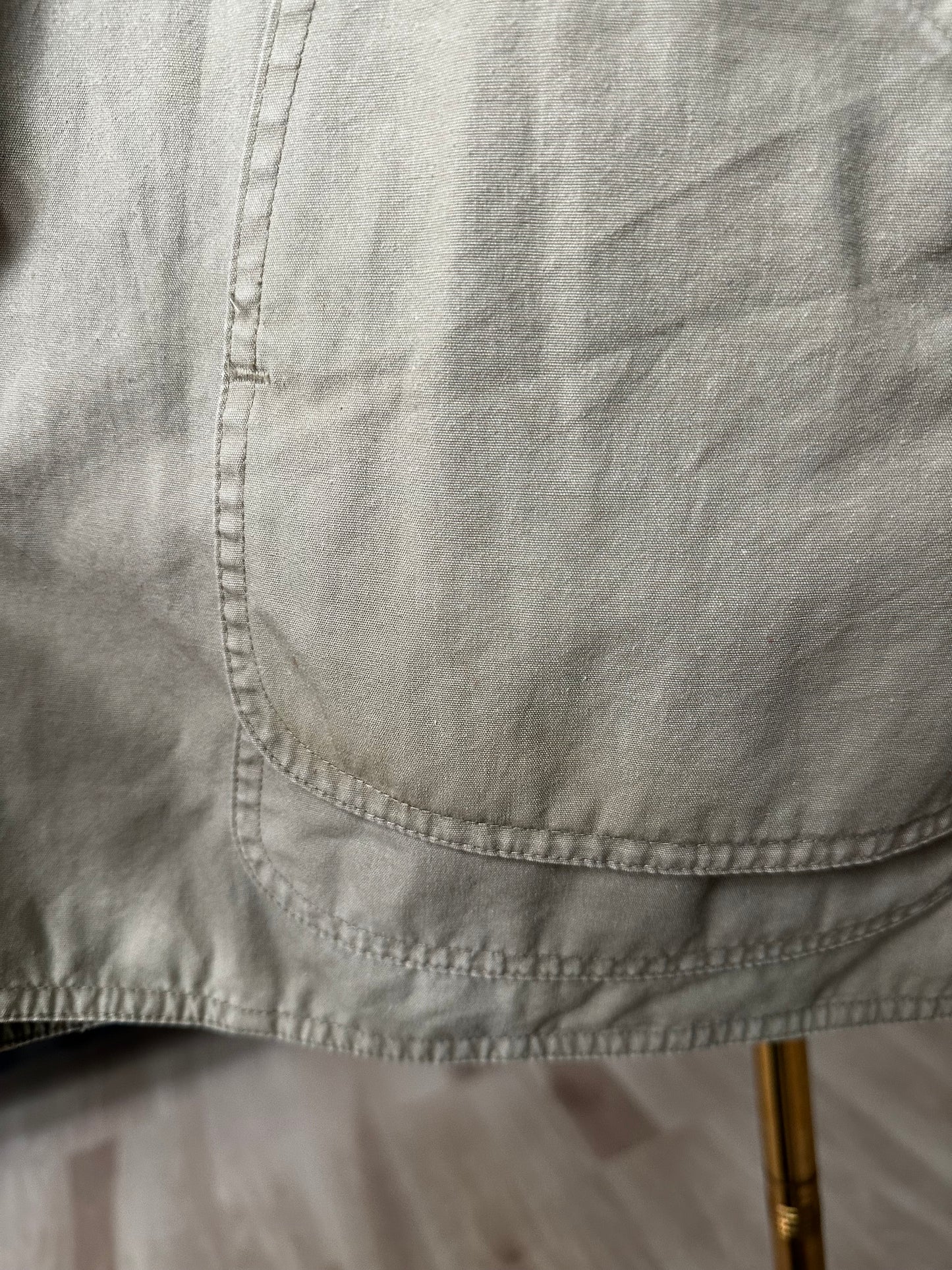 90s J.Crew khaki barn coat