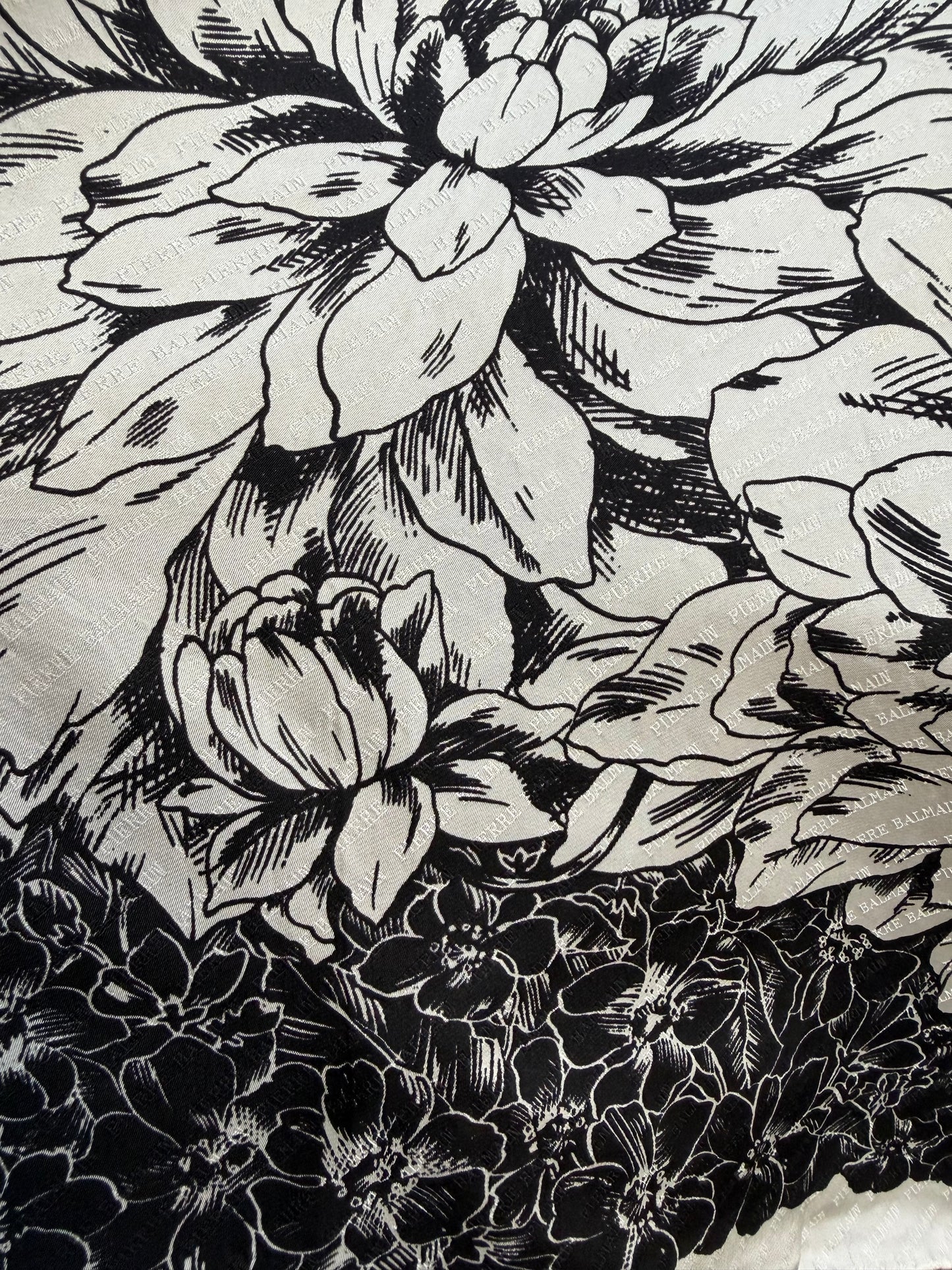 #4 Vintage Pierre Balmain silk scarf