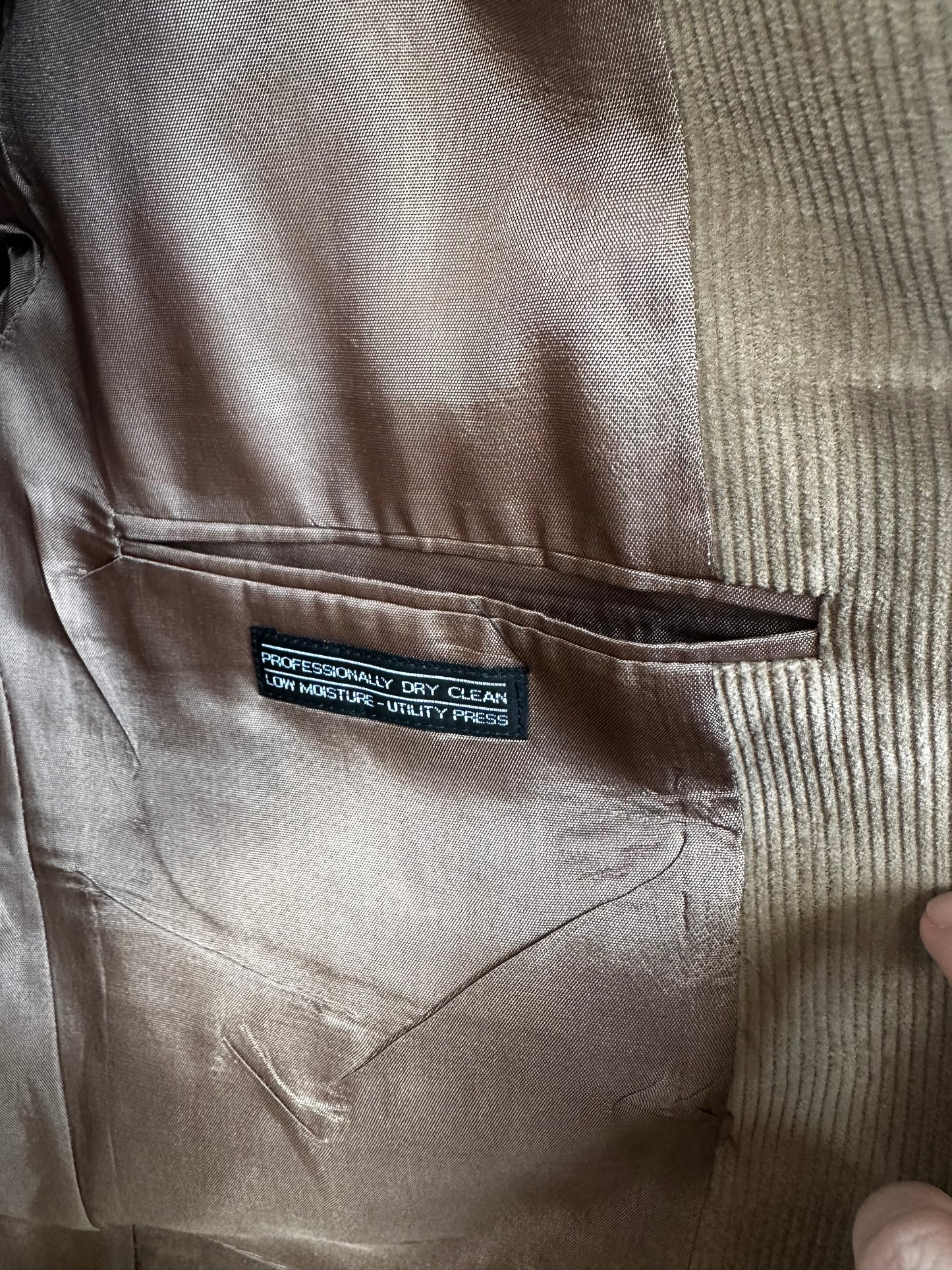 80s Glenshire tailored corduroy blazer