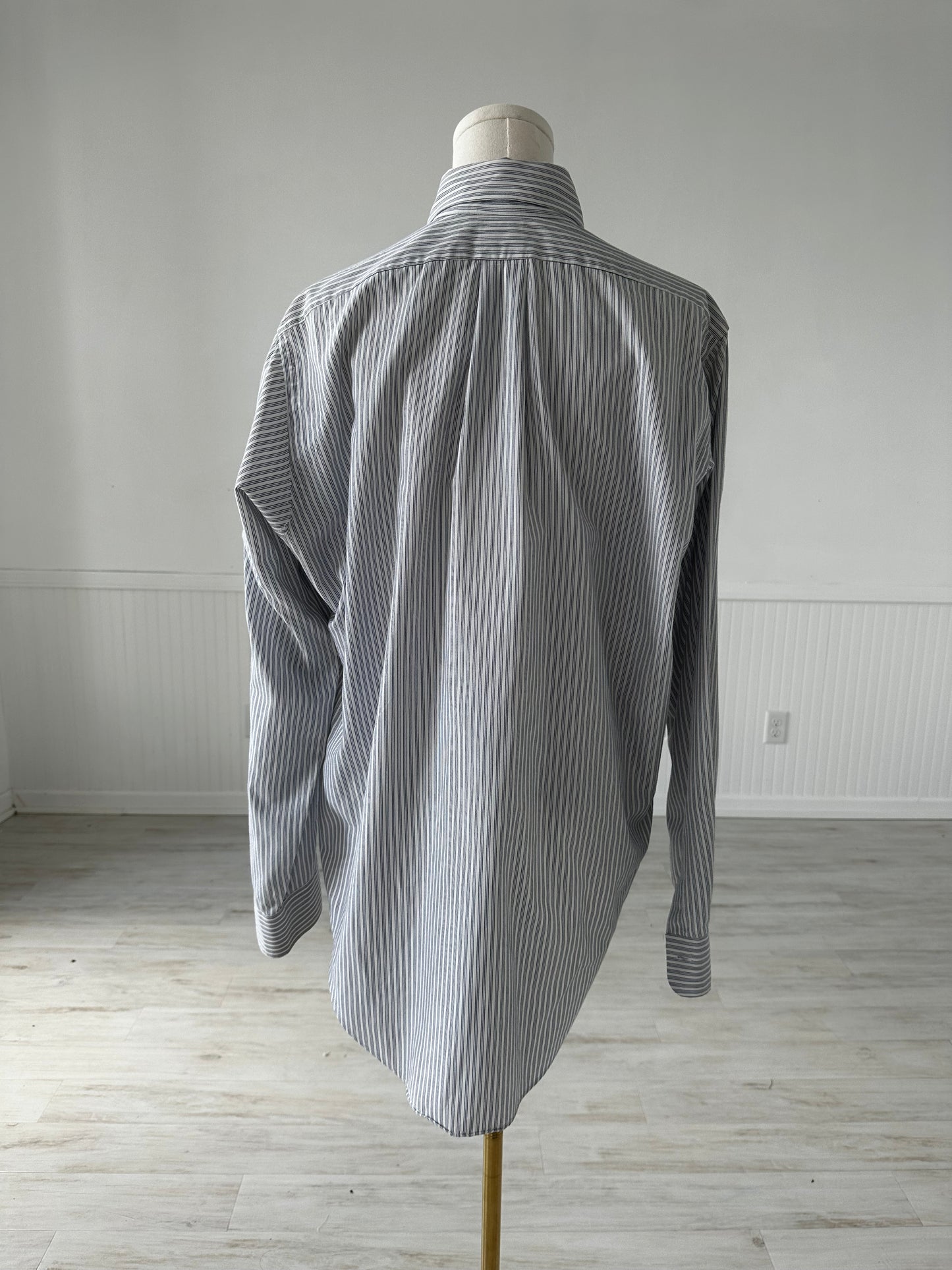 80s Brooks Brothers striped button down. Made in the USA