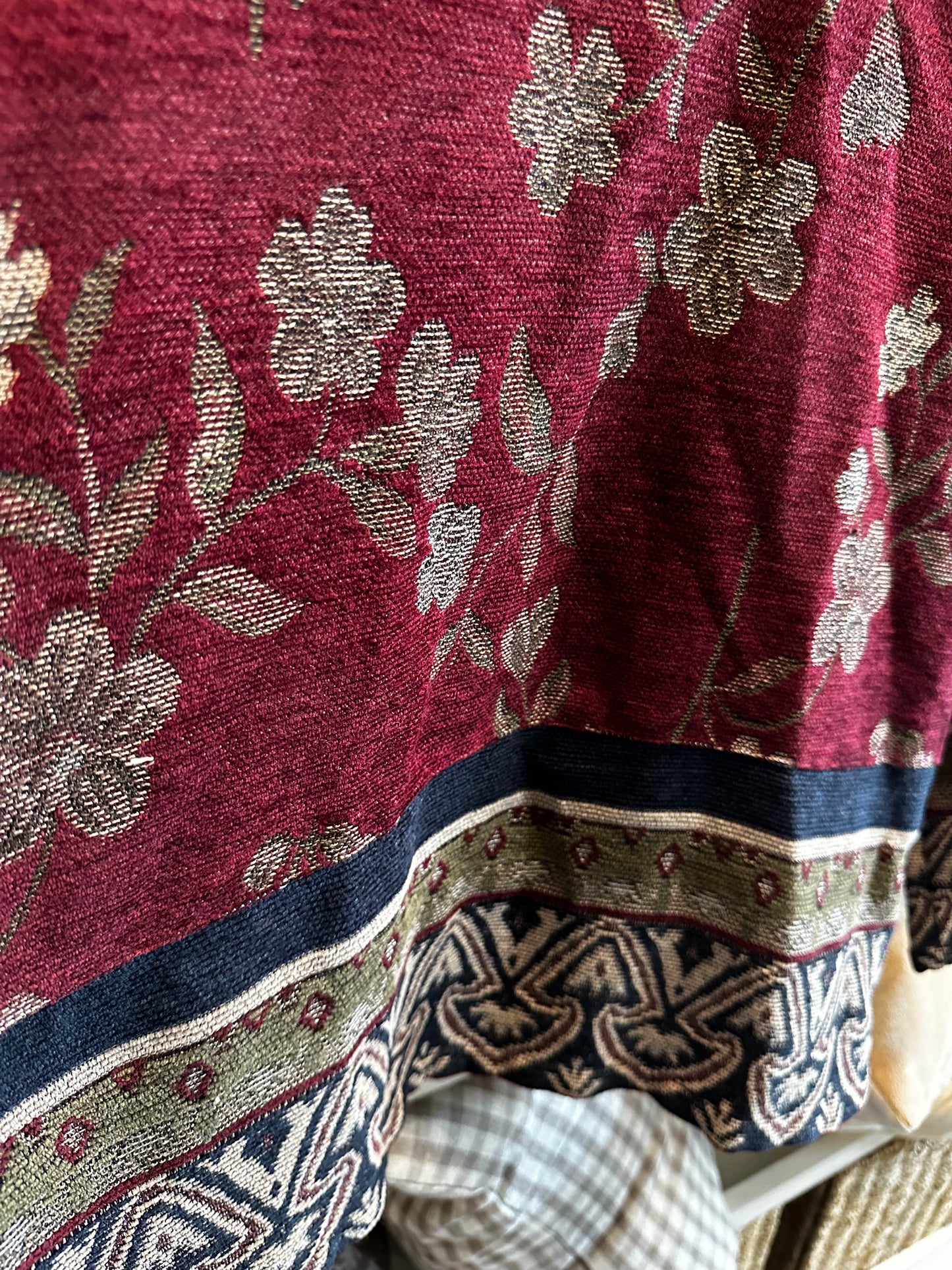 Vintage Sag Harbor tapestry jacket