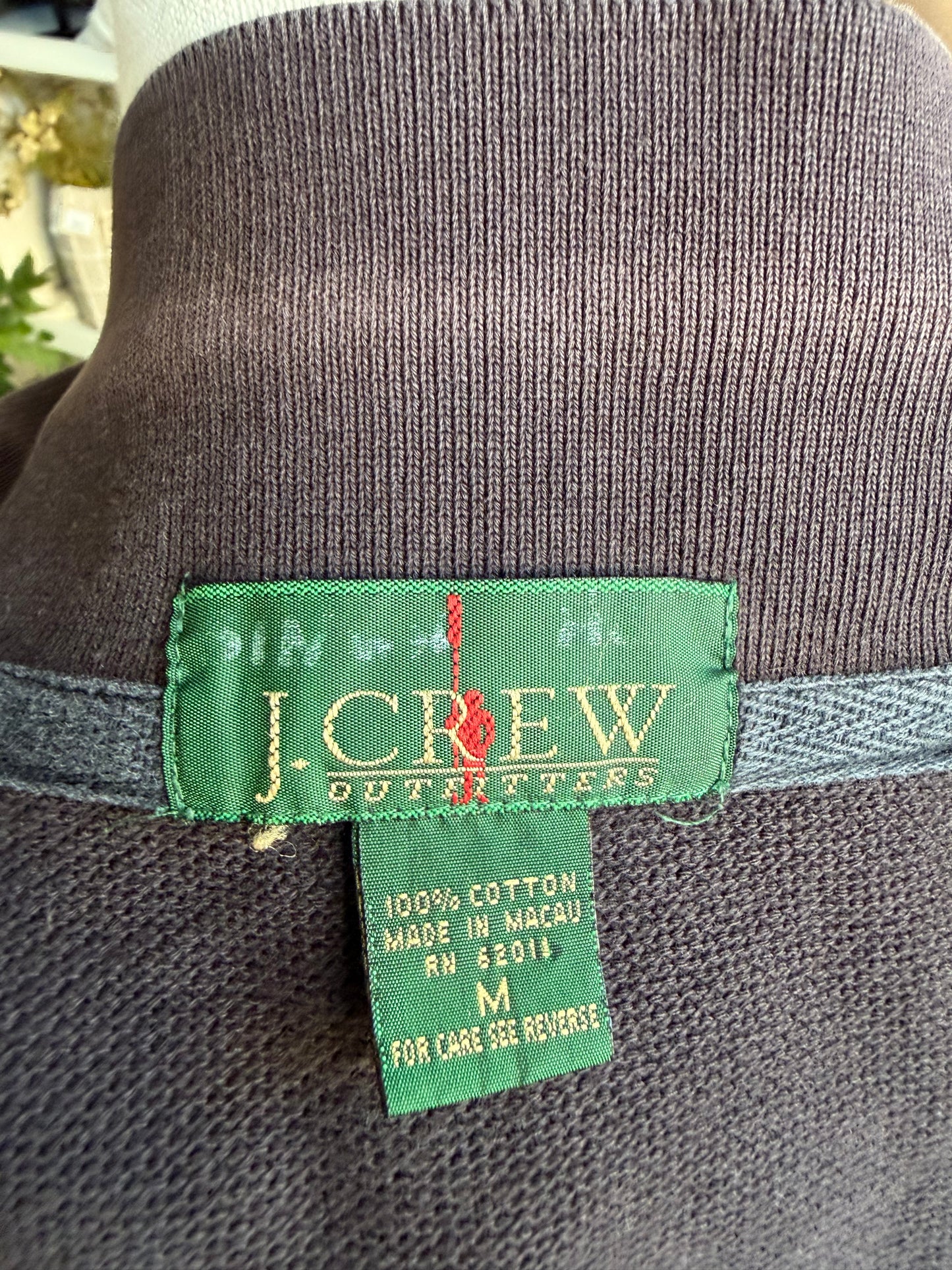 90s JCrew navy rugby