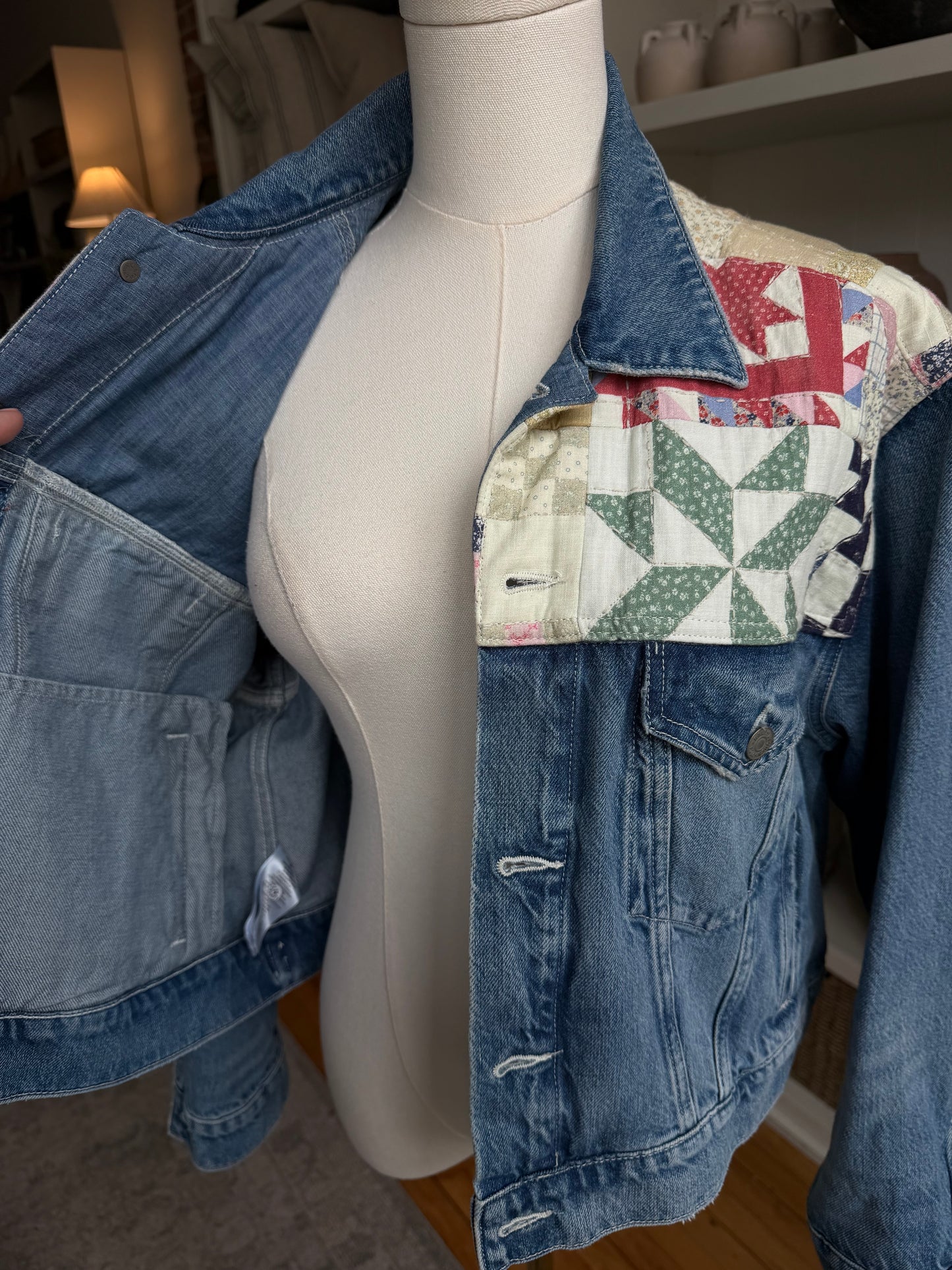 Polo Ralph Lauren quilted denim jacket