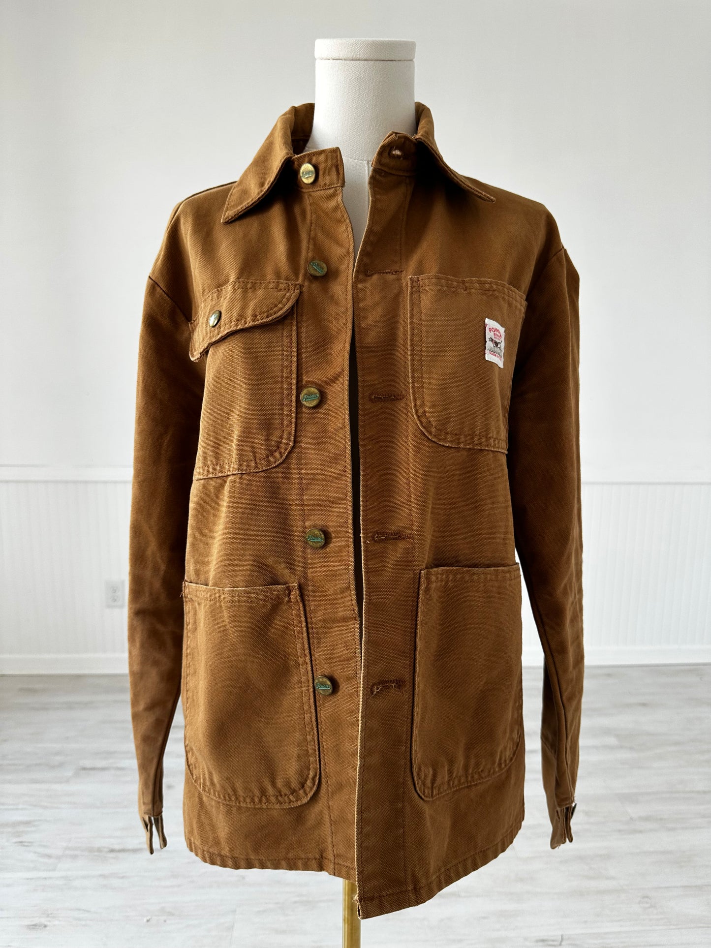 80s/90s Pointer duck canvas chore coat