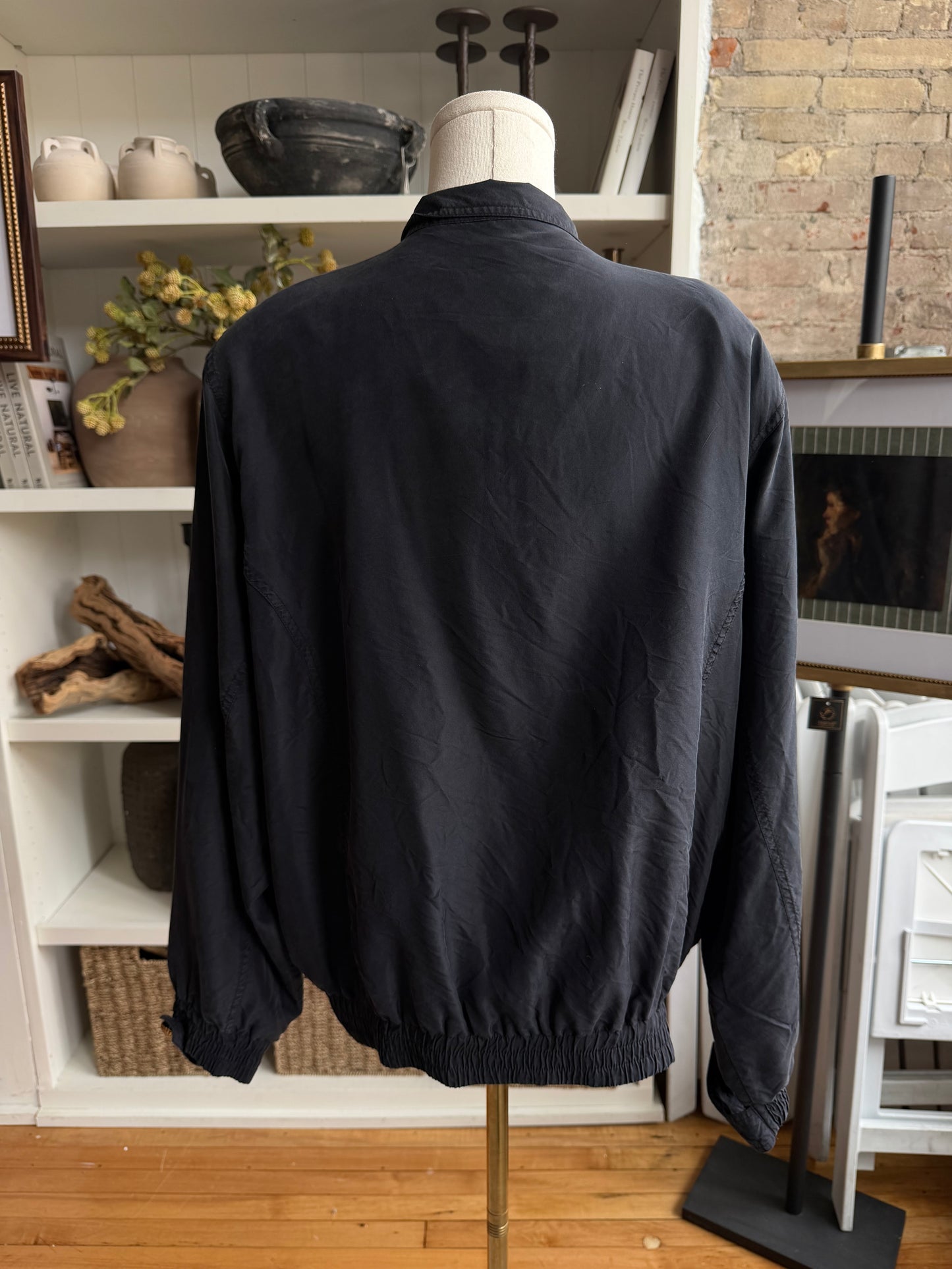 90s Hunt Club silk bomber