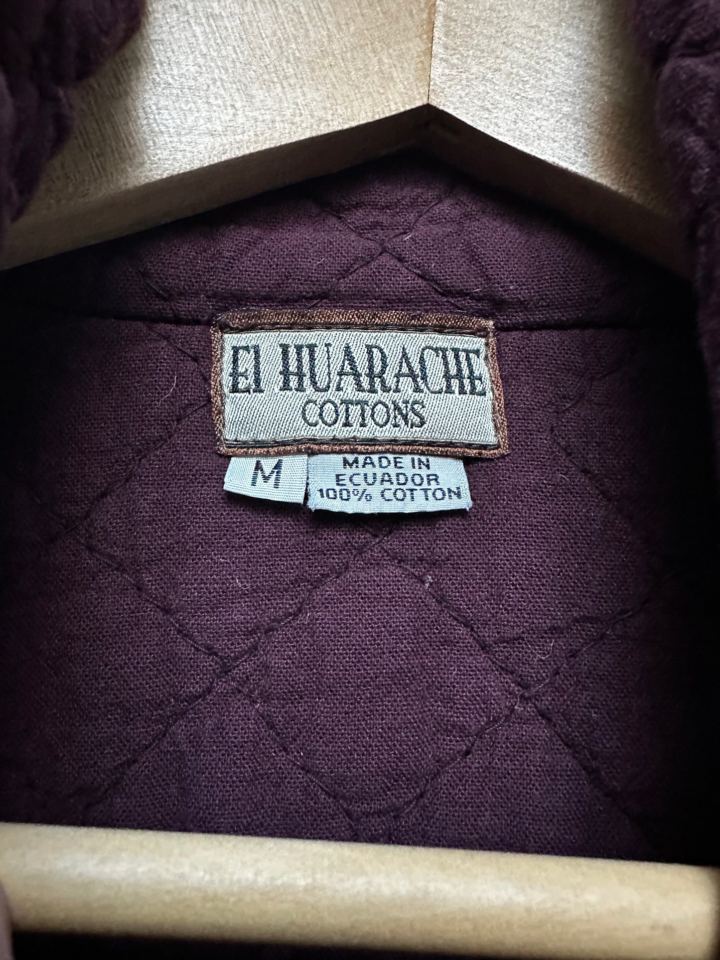 Vintage El Huarache quilted jacket