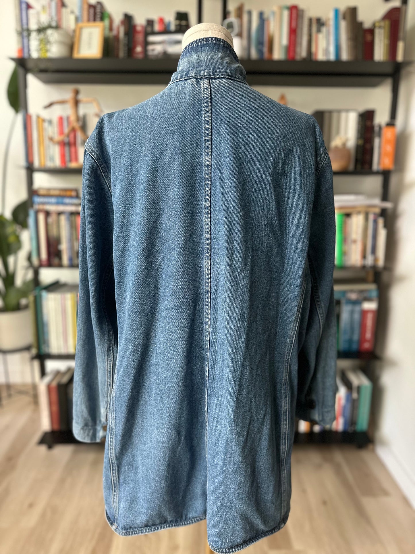 90s denim blazer (no brand)
