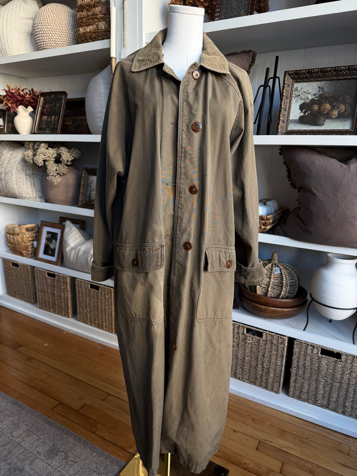 90s Eddie Bauer canvas duster